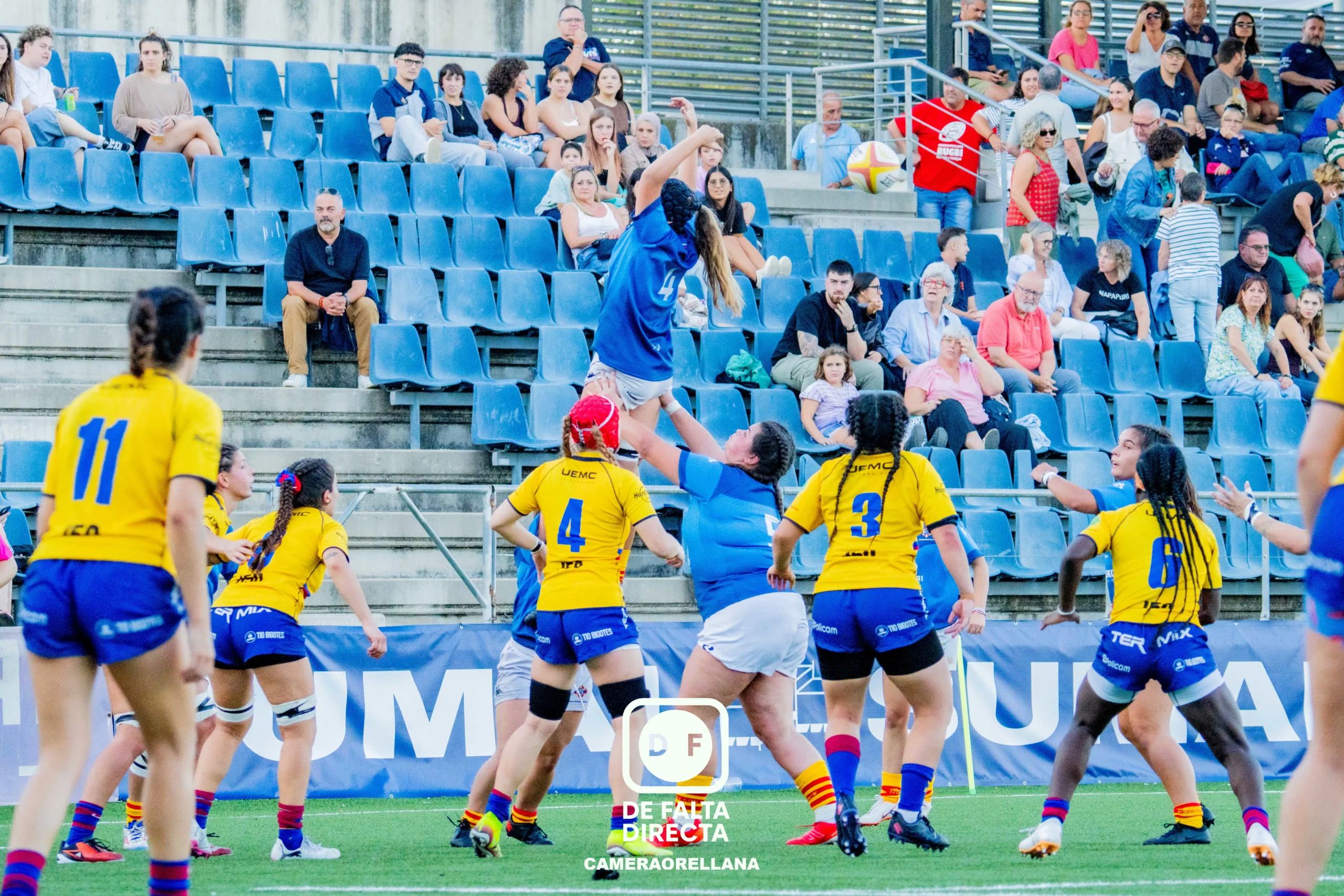 Rugby División de honor femenina UE Santboiana 0-50 FC Barcelona