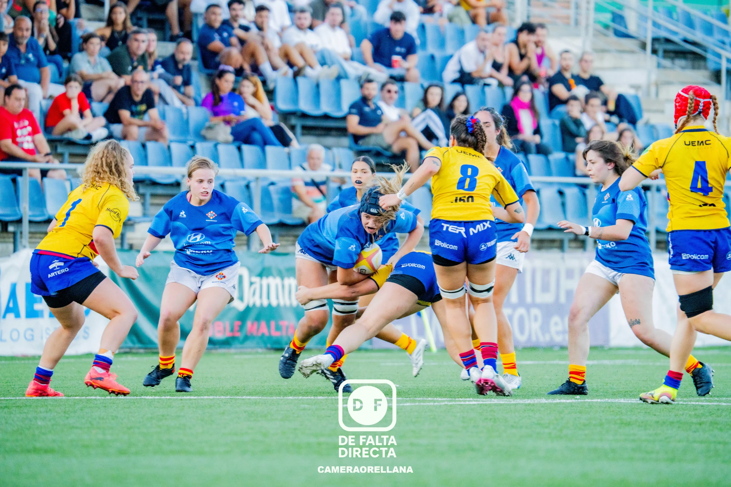 Rugby División de honor femenina UE Santboiana 0-50 FC Barcelona