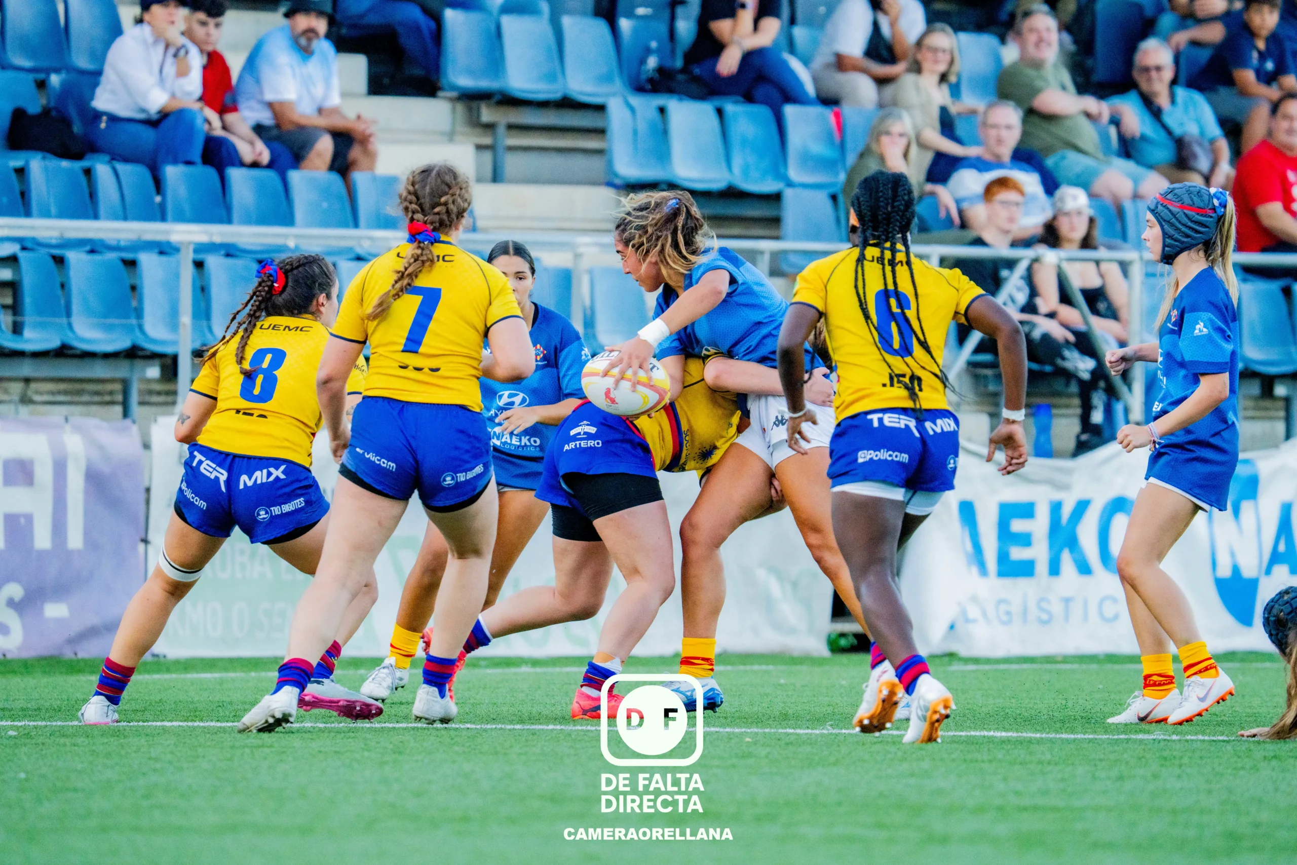 Rugby División de honor femenina UE Santboiana 0-50 FC Barcelona