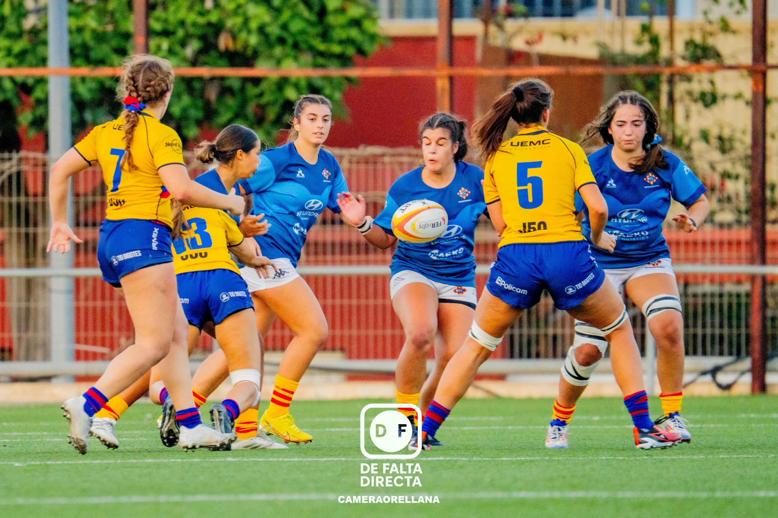 Rugby División de honor femenina UE Santboiana 0-50 FC Barcelona