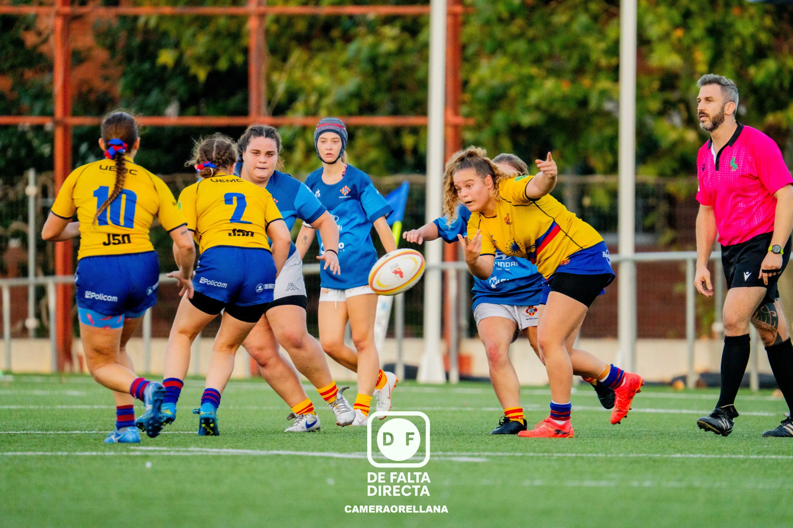 Rugby División de honor femenina UE Santboiana 0-50 FC Barcelona