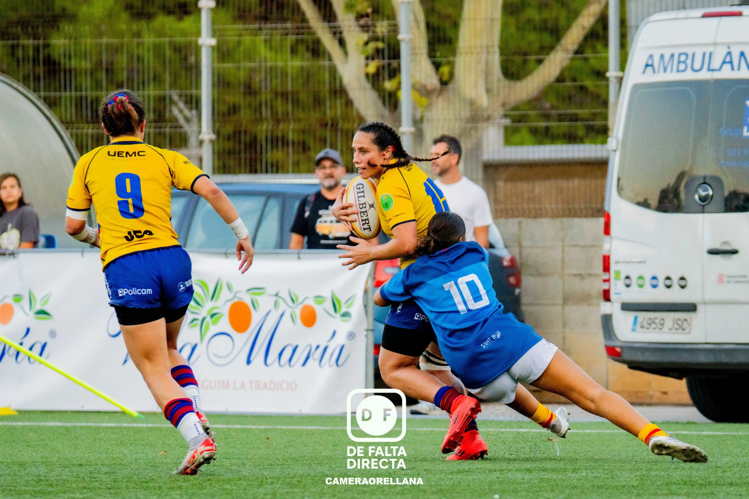 Rugby División de honor femenina UE Santboiana 0-50 FC Barcelona