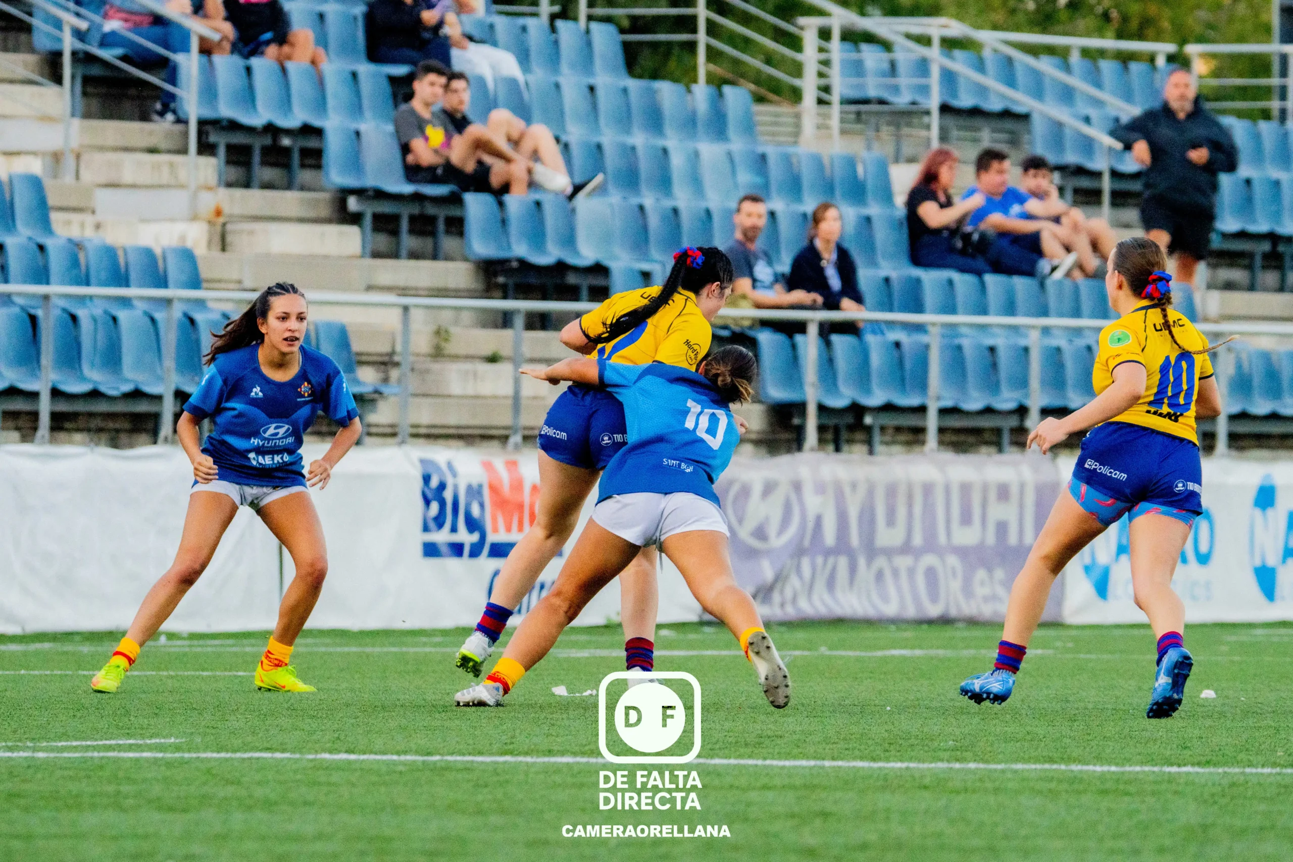 Rugby División de honor femenina UE Santboiana 0-50 FC Barcelona