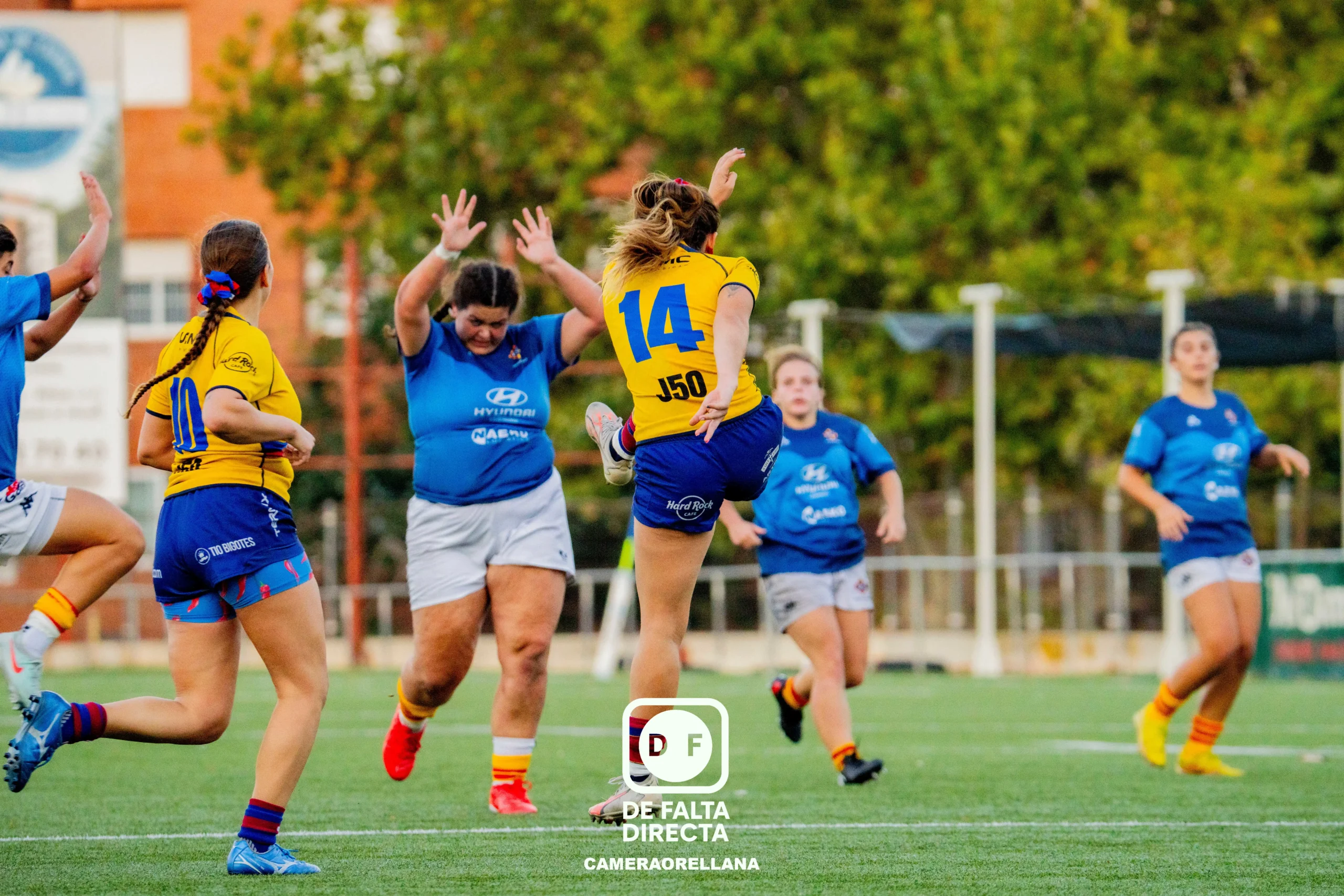 Rugby División de honor femenina UE Santboiana 0-50 FC Barcelona