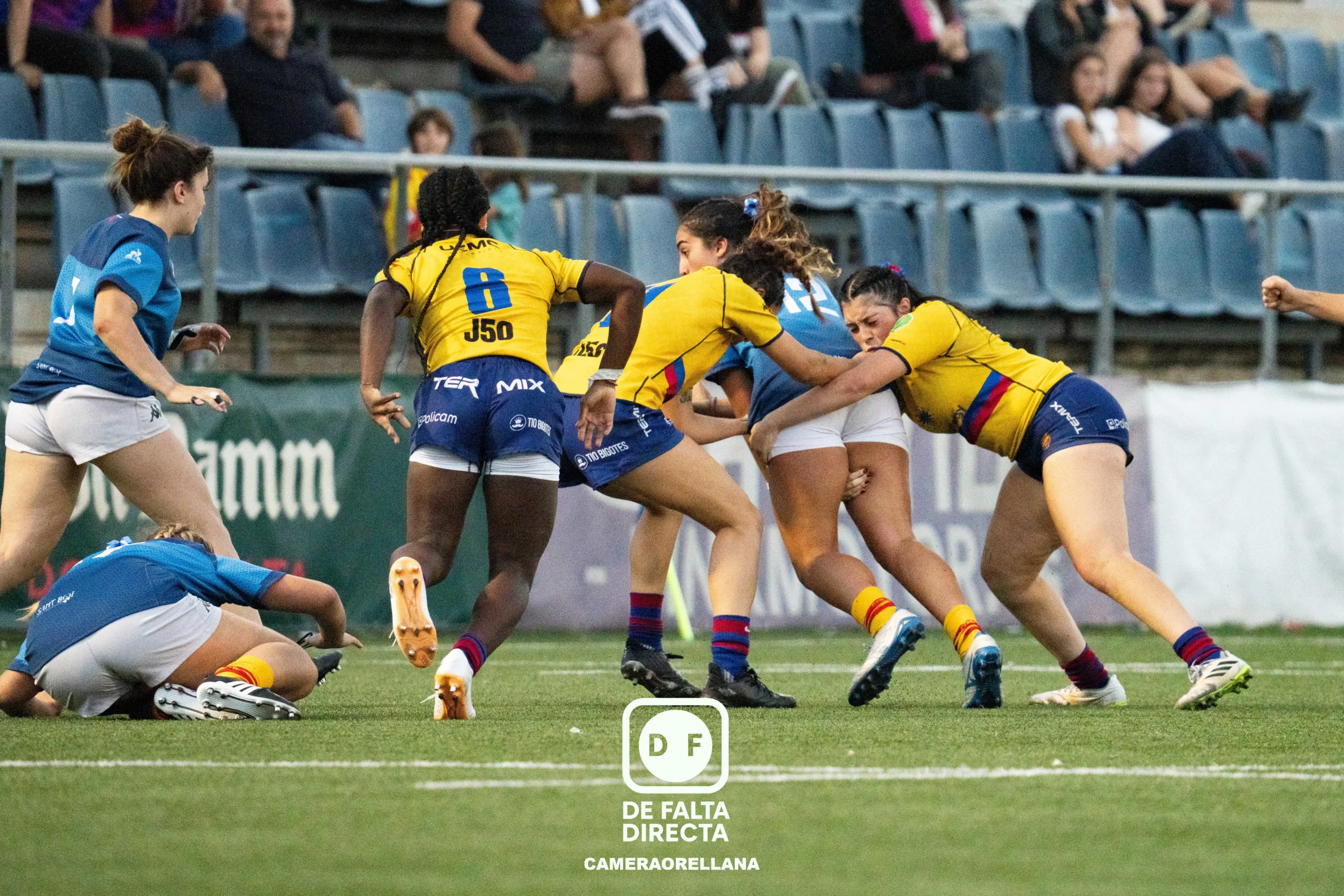 Rugby División de honor femenina UE Santboiana 0-50 FC Barcelona