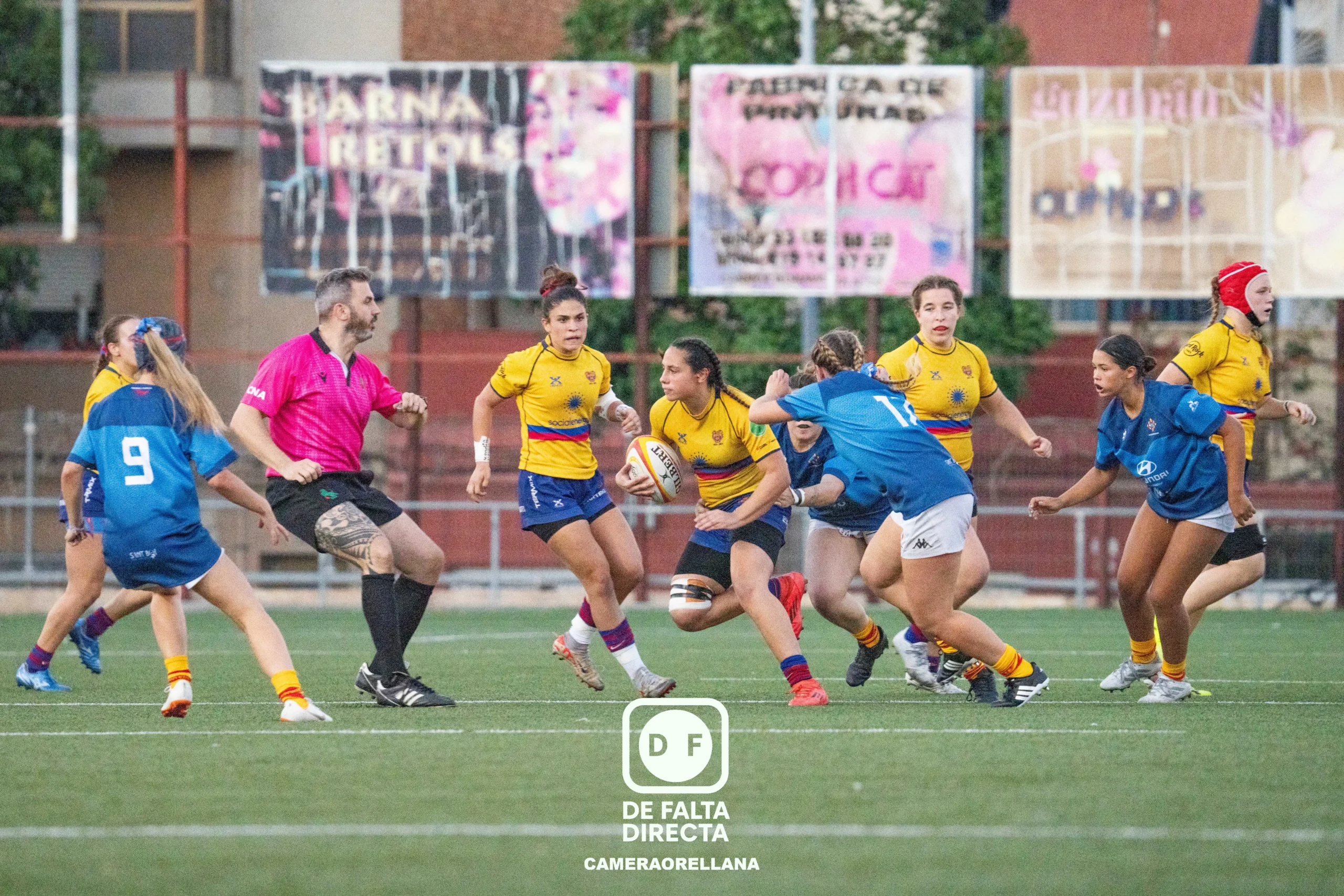 Rugby División de honor femenina UE Santboiana 0-50 FC Barcelona