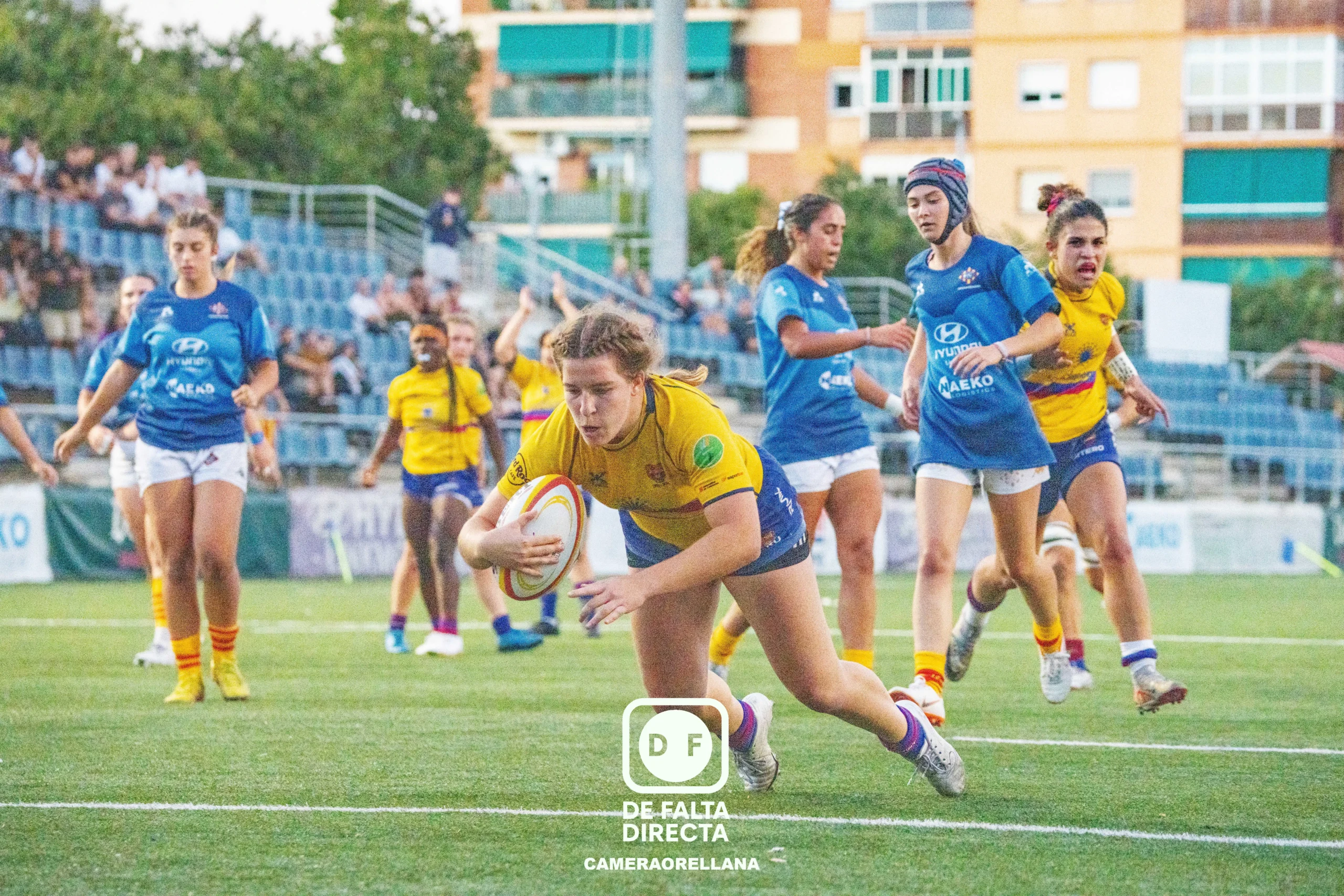 Rugby División de honor femenina UE Santboiana 0-50 FC Barcelona