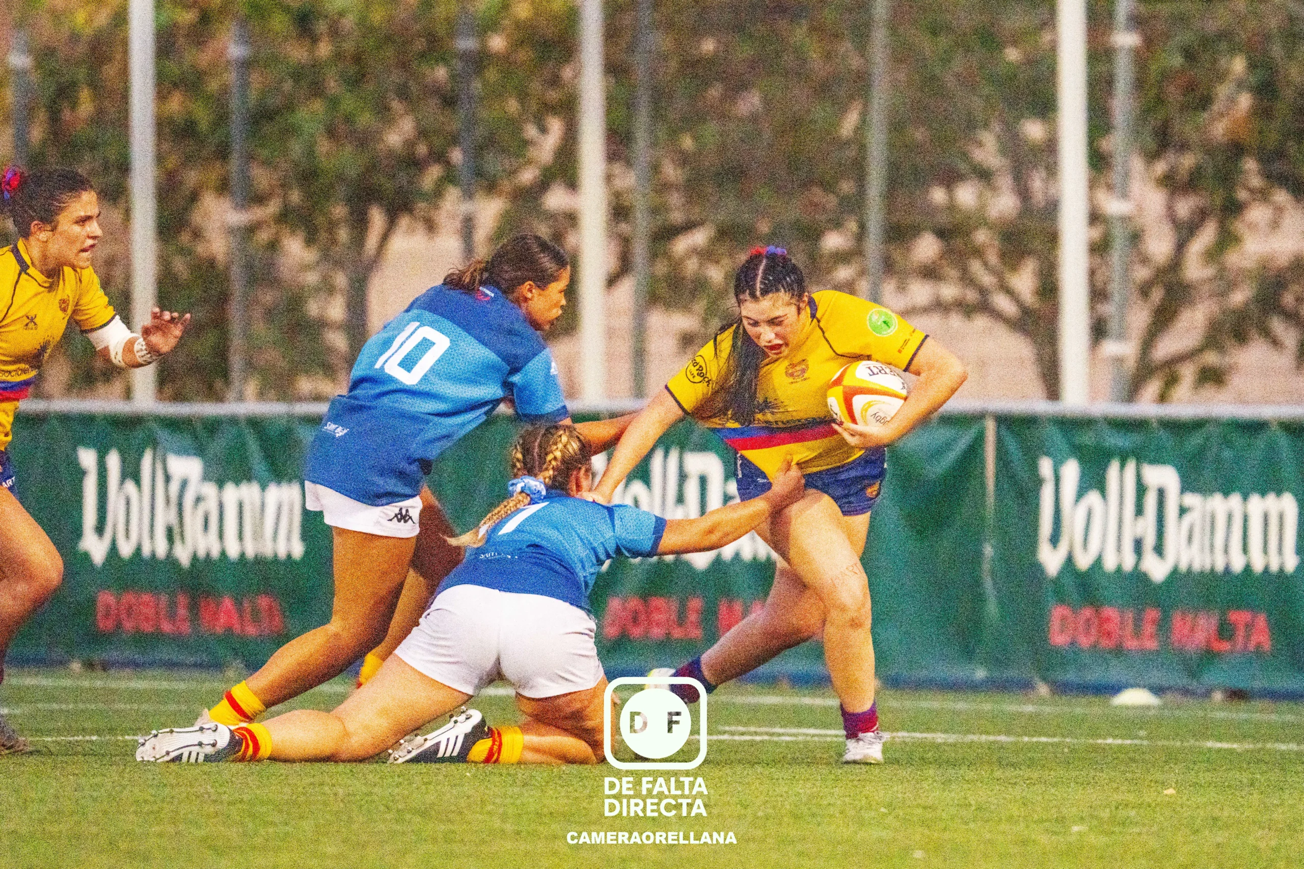 Rugby División de honor femenina UE Santboiana 0-50 FC Barcelona