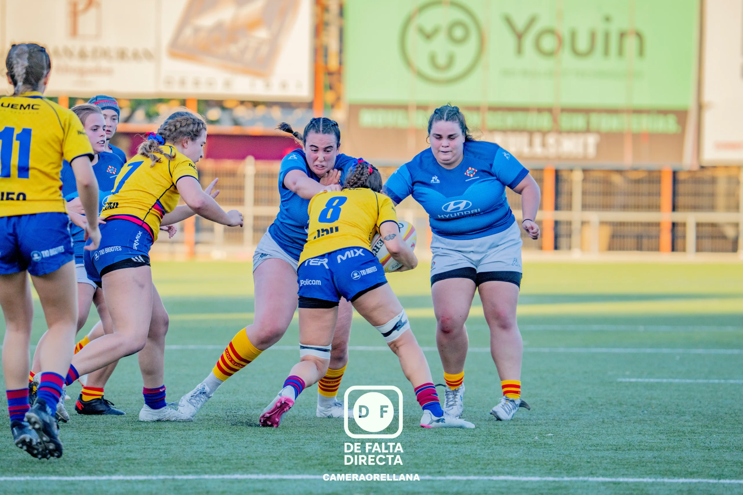 Rugby División de honor femenina UE Santboiana 0-50 FC Barcelona