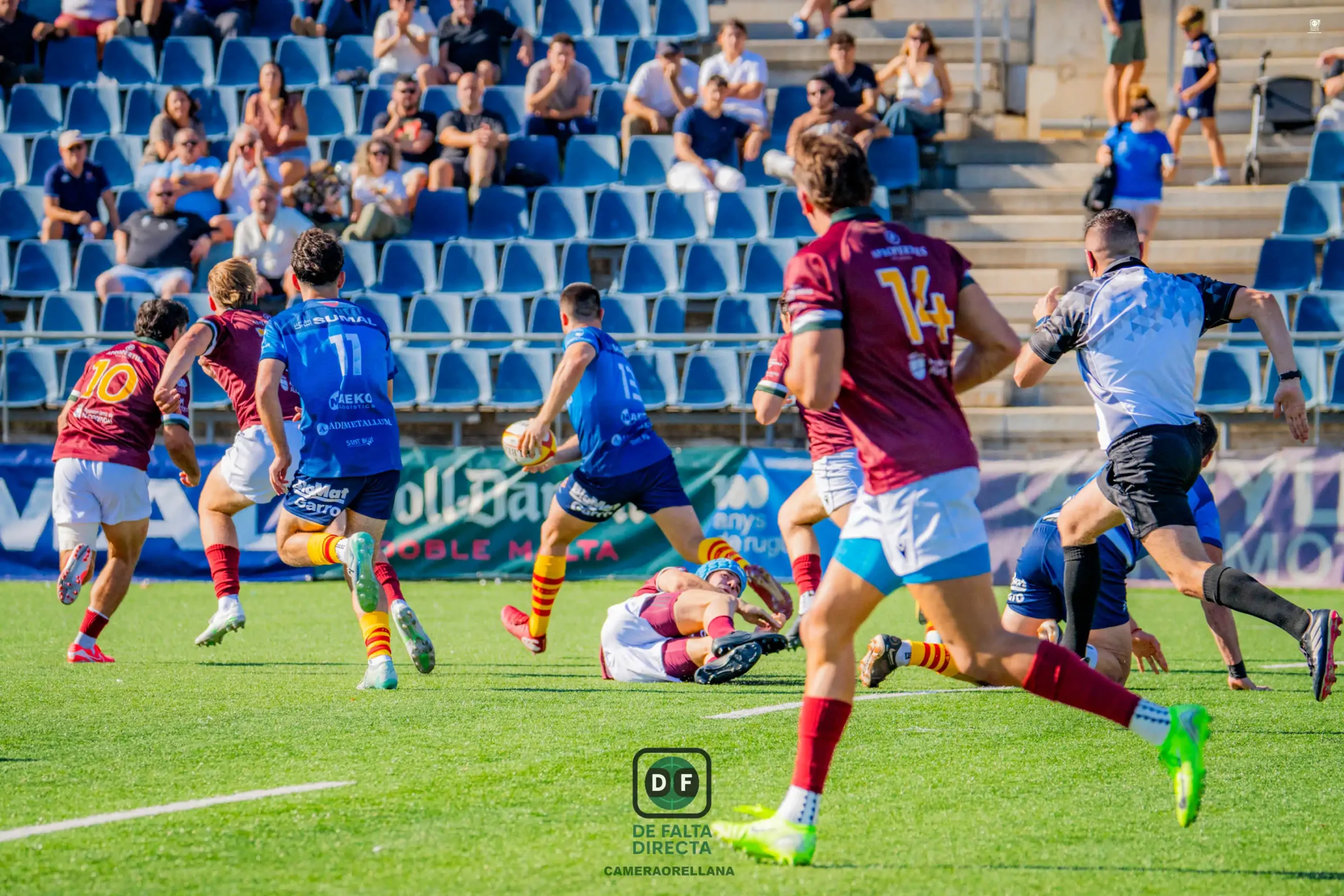 Rugby. UE Santboiana 37 - 19 Silicius Alcobendas