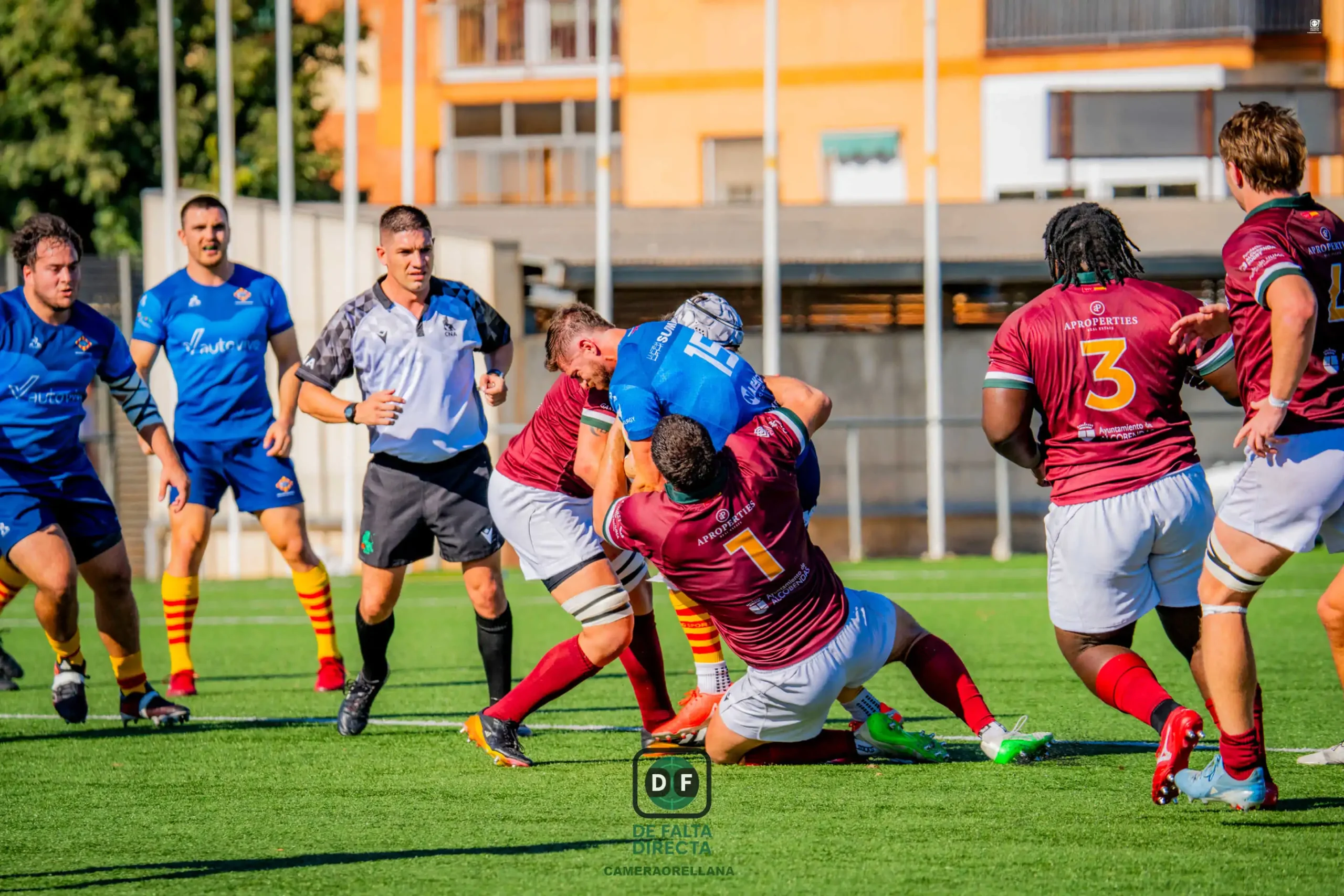 Rugby. UE Santboiana 37 - 19 Silicius Alcobendas