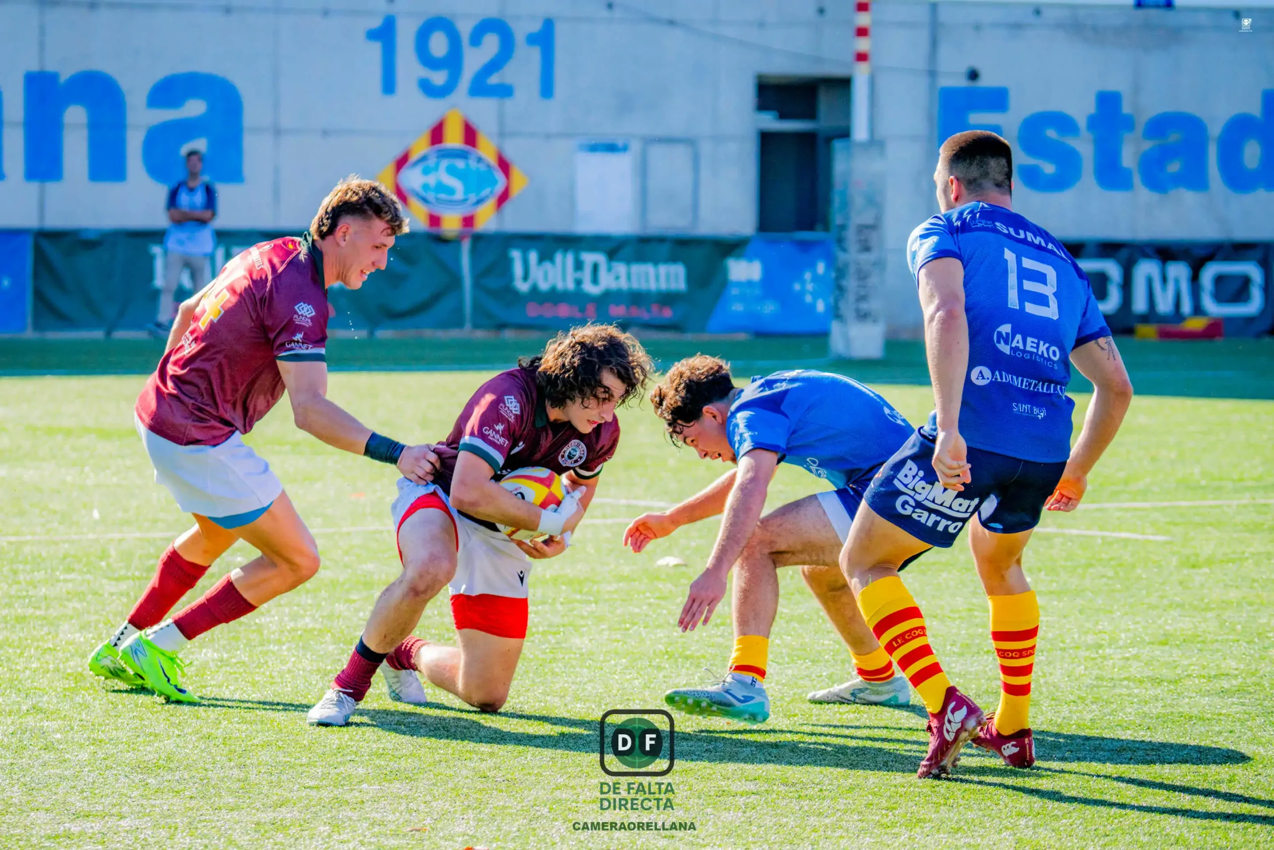 Rugby. UE Santboiana 37 - 19 Silicius Alcobendas
