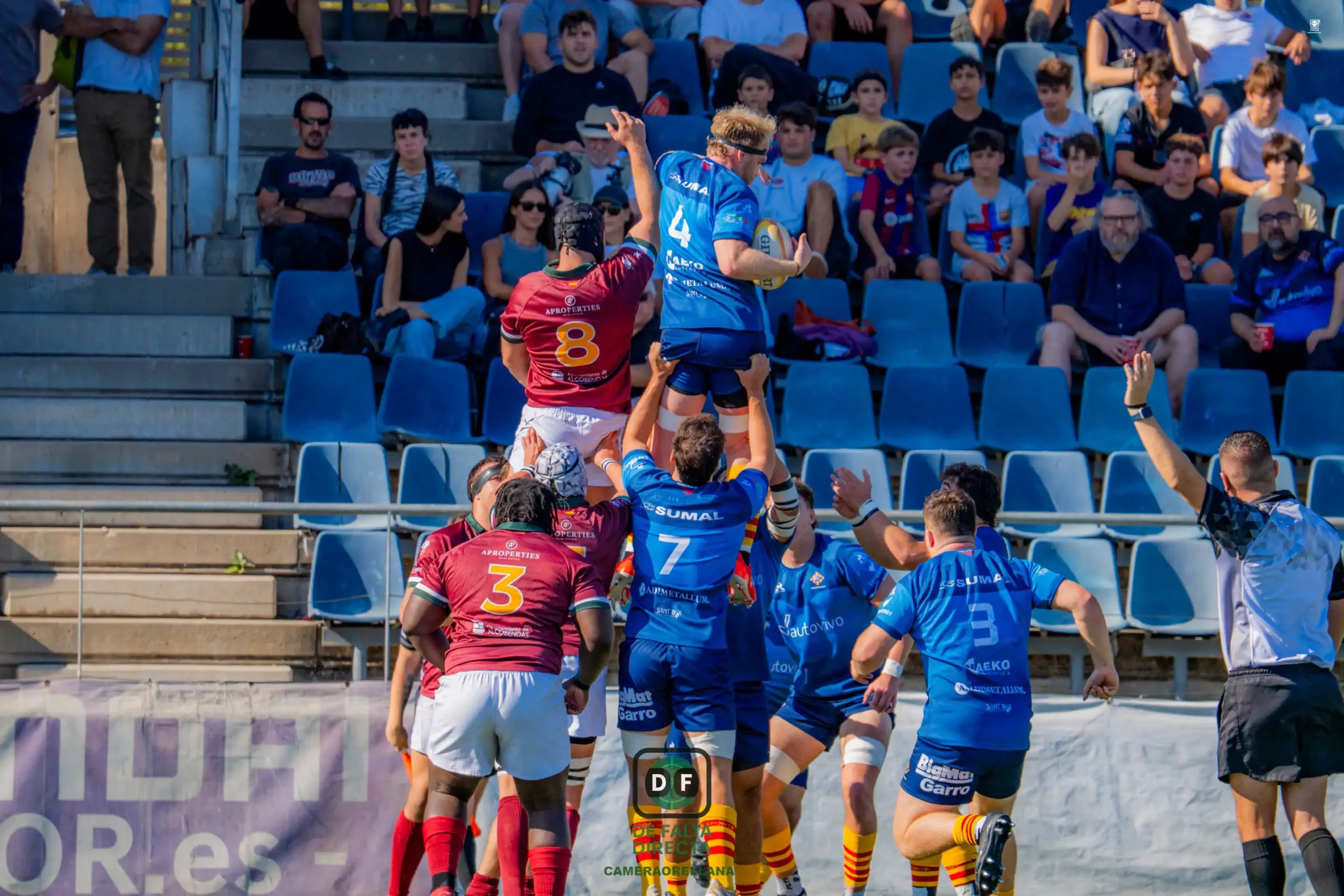 Rugbi. UE Santboiana 37 - 19 Silicius Alcobendas