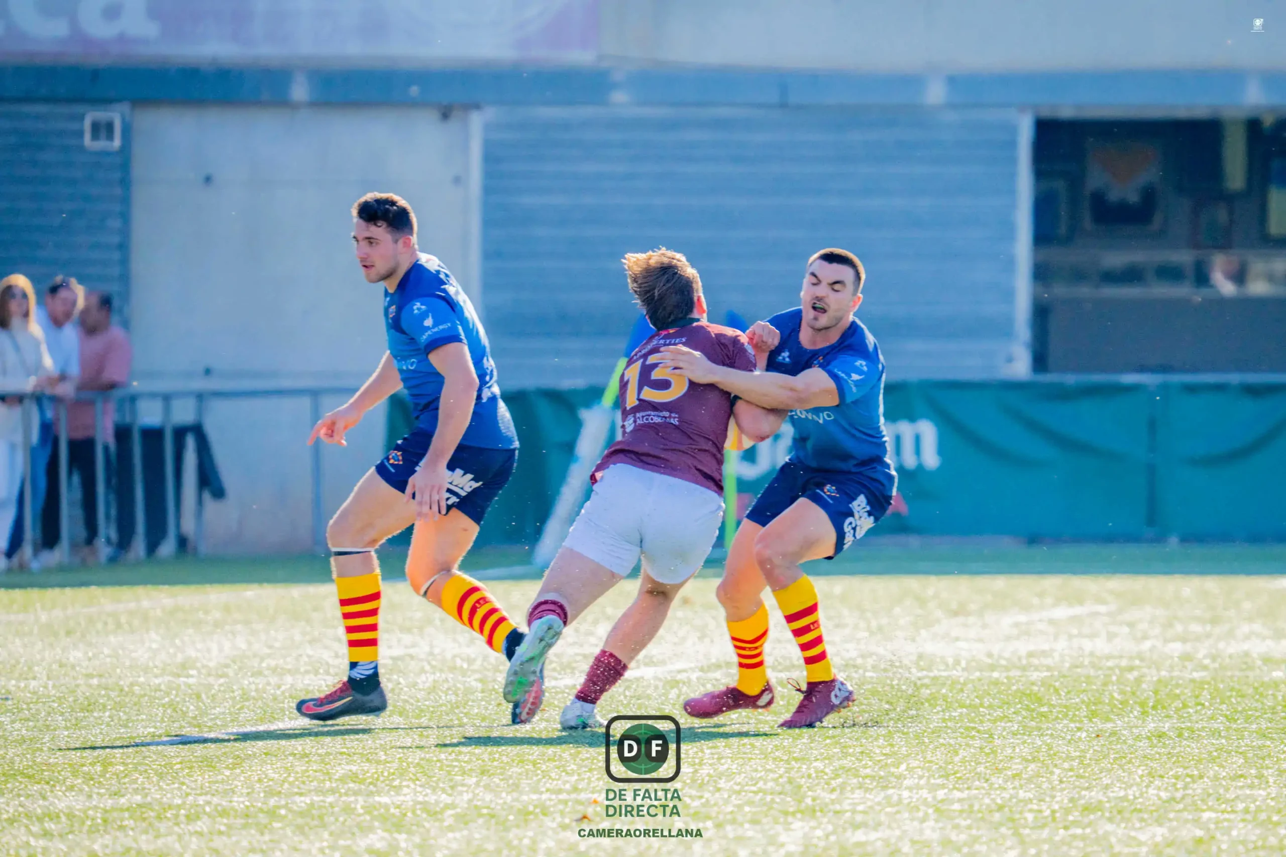 Rugby. UE Santboiana 37 - 19 Silicius Alcobendas
