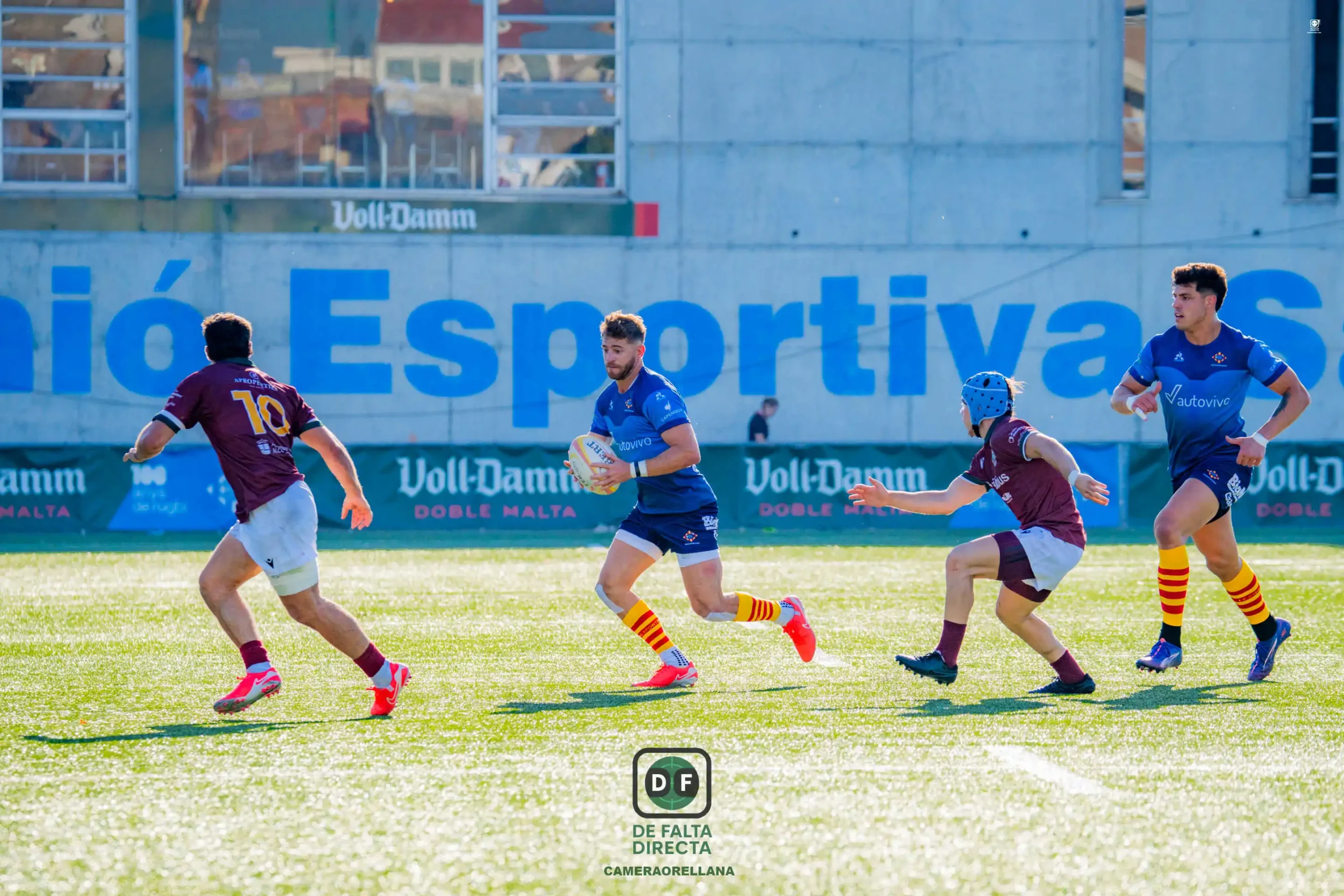 Rugby. UE Santboiana 37 - 19 Silicius Alcobendas