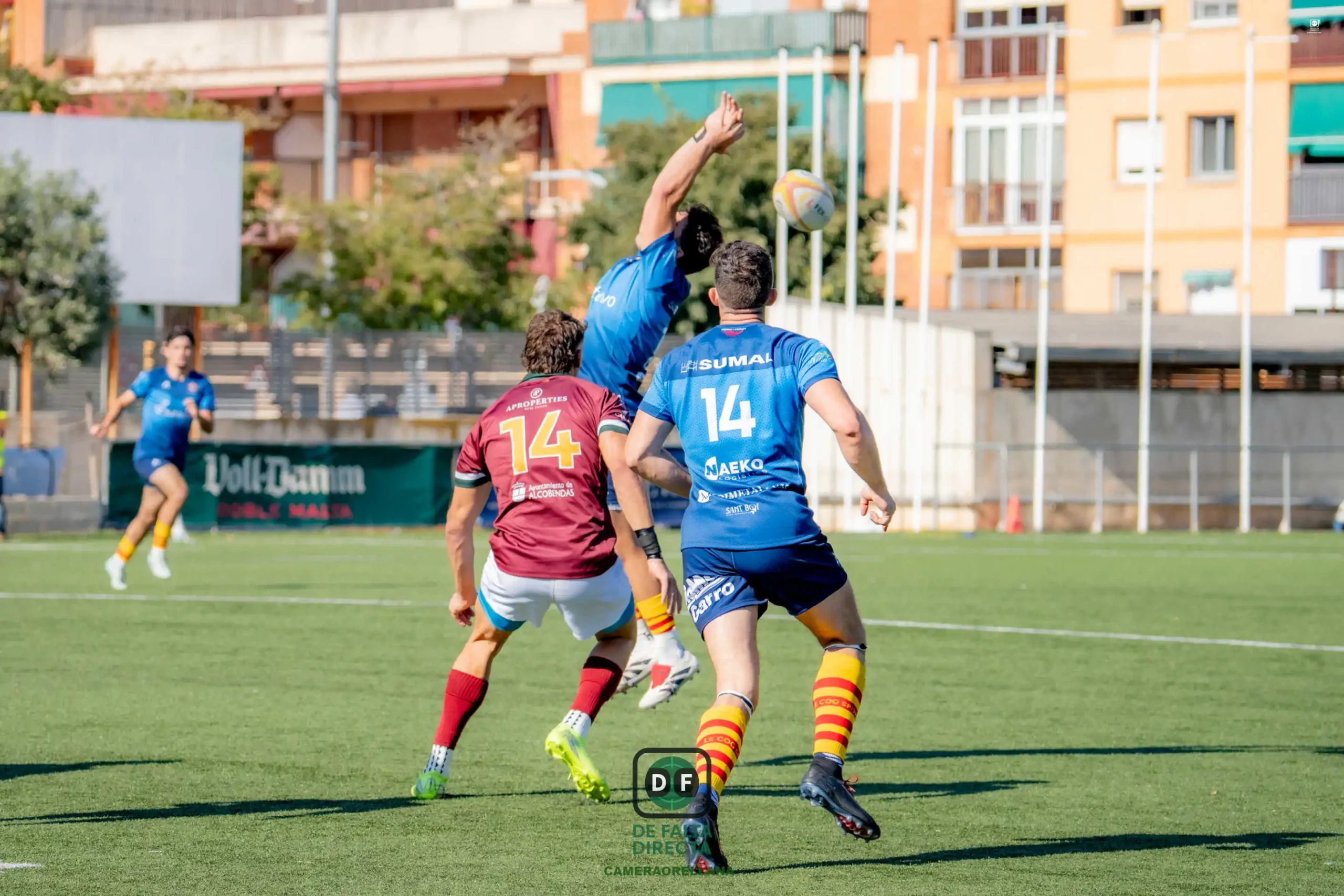 Rugbi. UE Santboiana 37 - 19 Silicius Alcobendas
