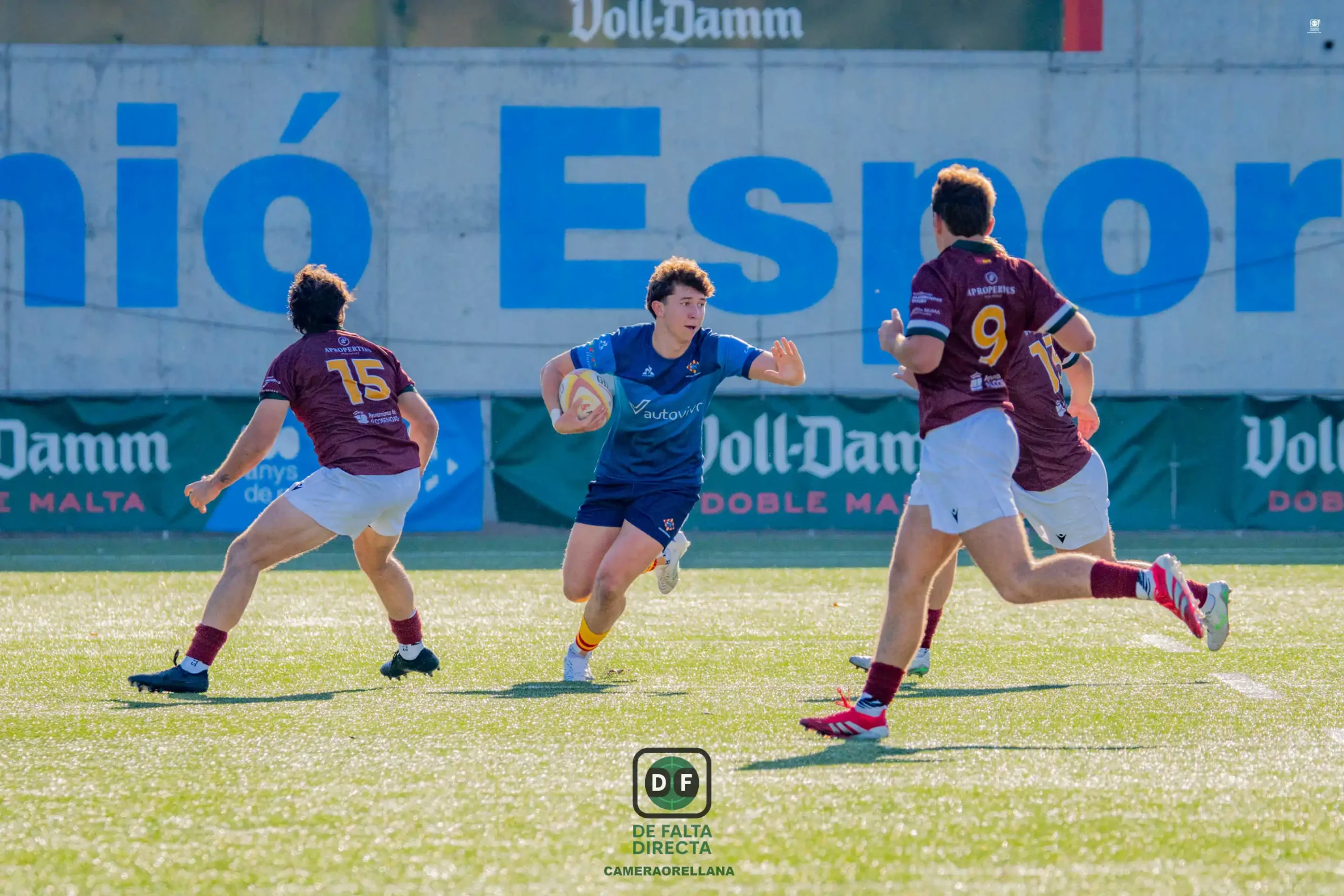 Rugby. UE Santboiana 37 - 19 Silicius Alcobendas