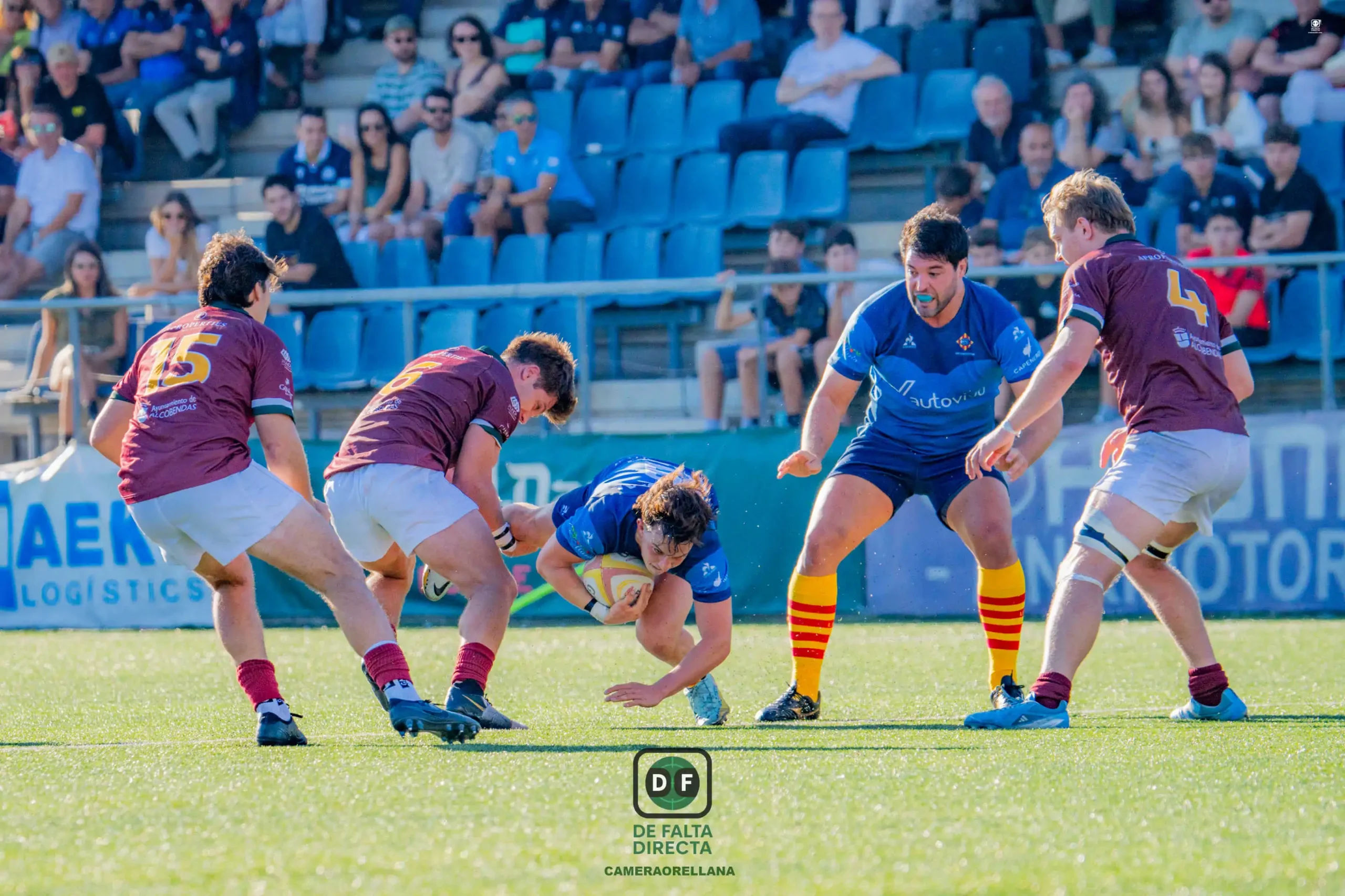 Rugby. UE Santboiana 37 - 19 Silicius Alcobendas