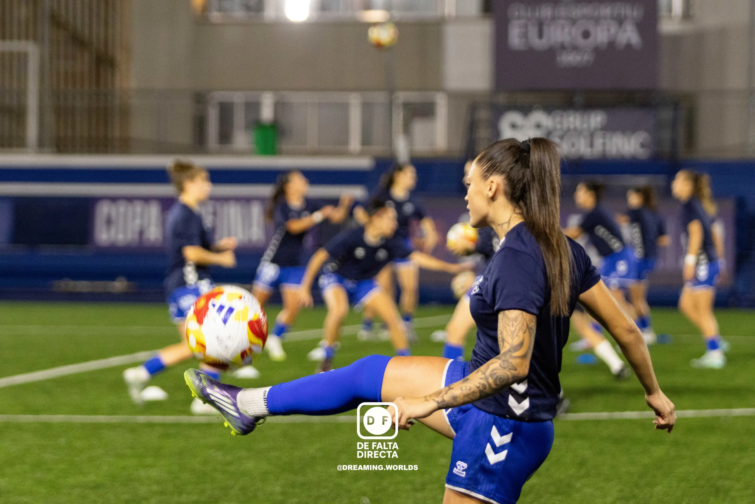 Copa de la Reina CE Europa - Dux Logroño