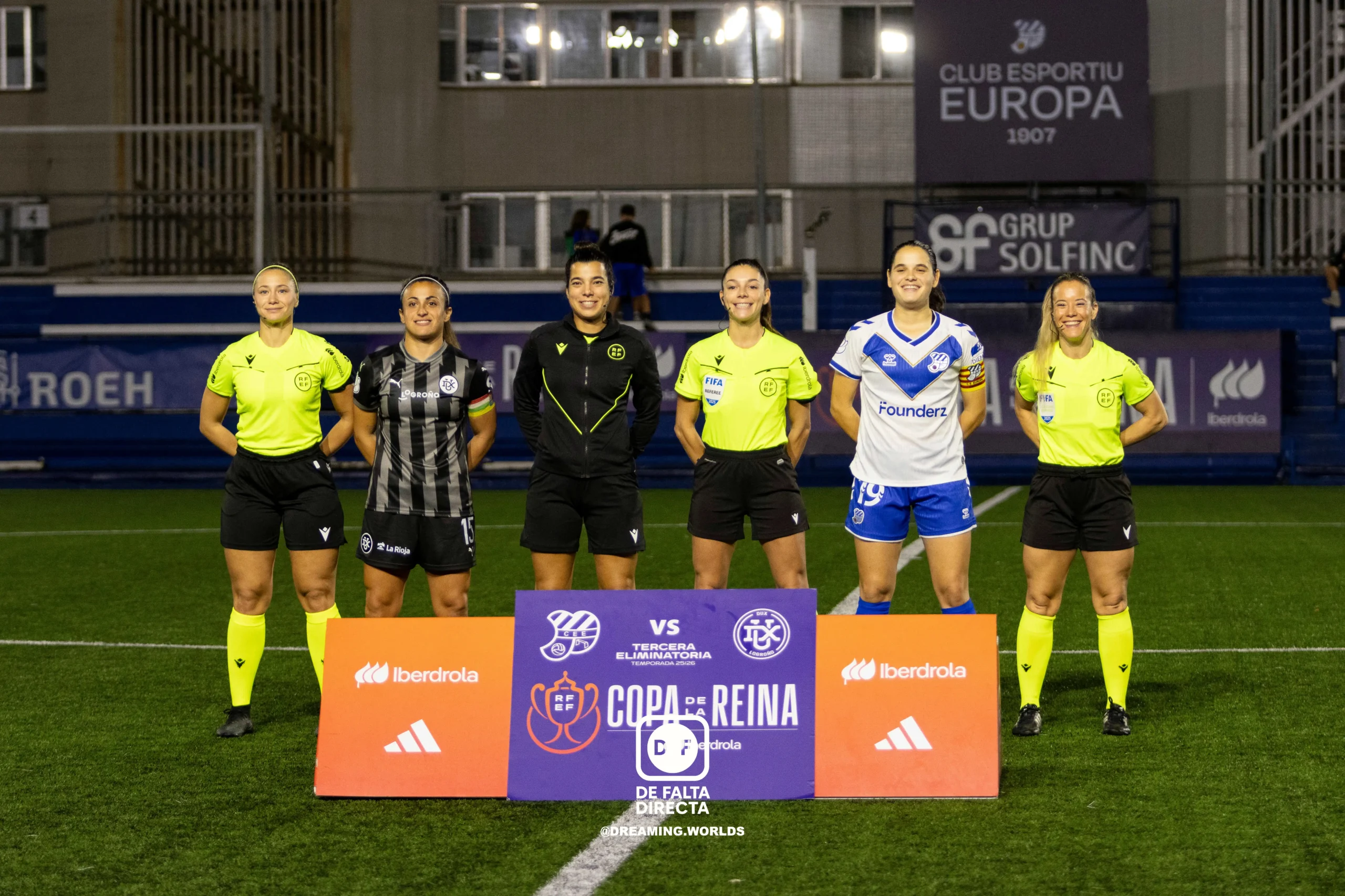 Copa de la Reina CE Europa - Dux Logroño