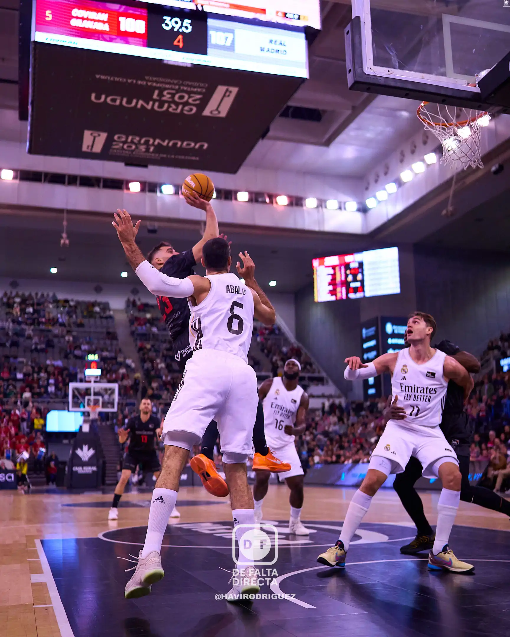 Coviran Granada 81 - 79 Real Madrid