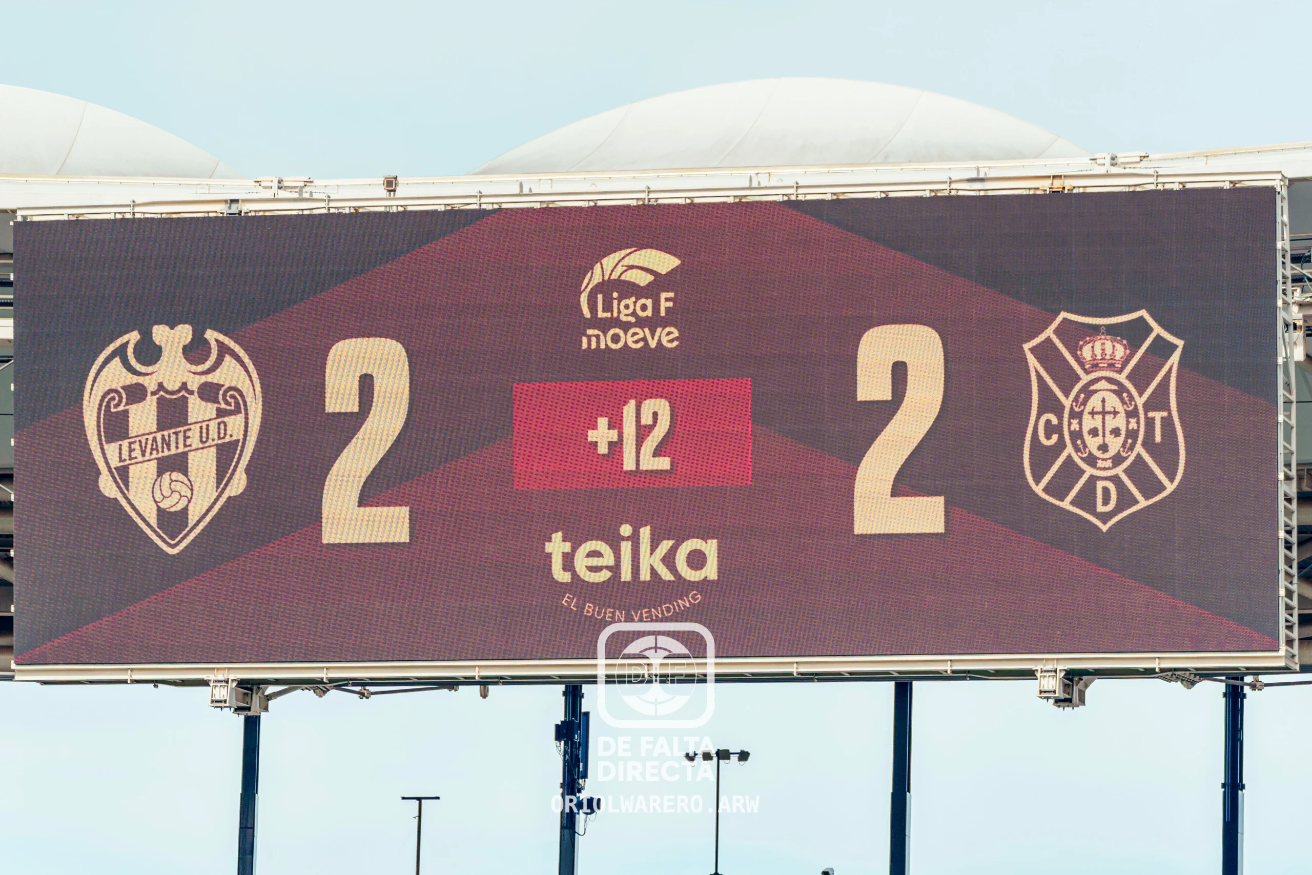 Levante Unión Deportiva 2-4 Costa Adeje Tenerife