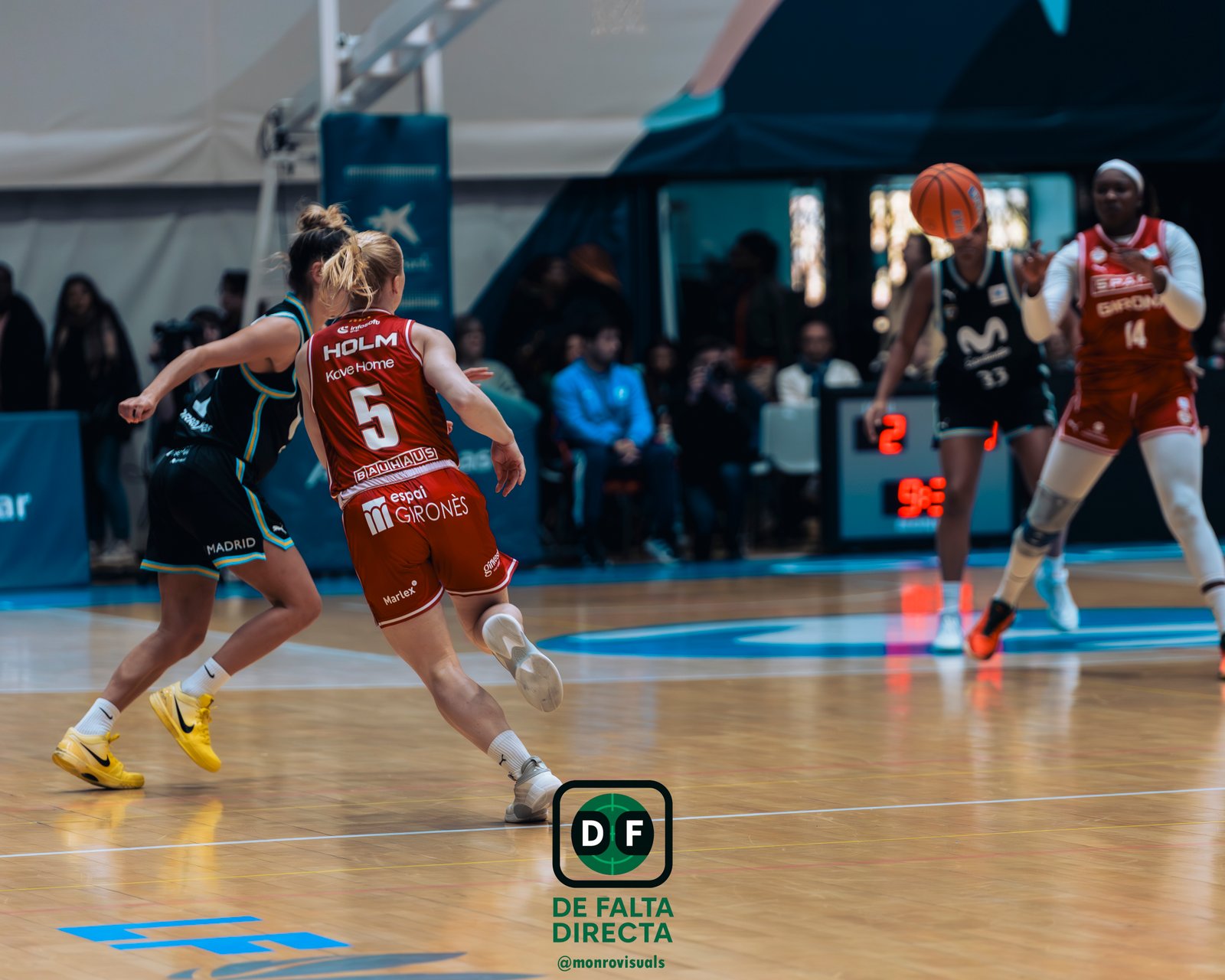  Movistar estudiante femenino 79 - 88 Spar Girona Femenino