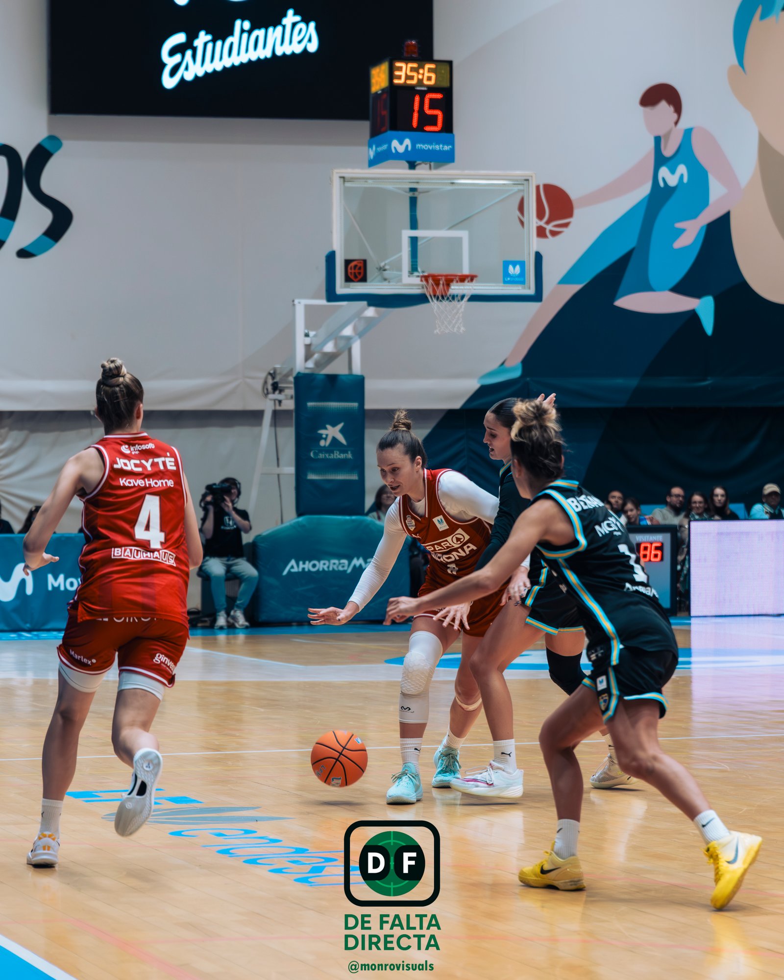  Movistar estudiante femenino 79 - 88 Spar Girona Femenino