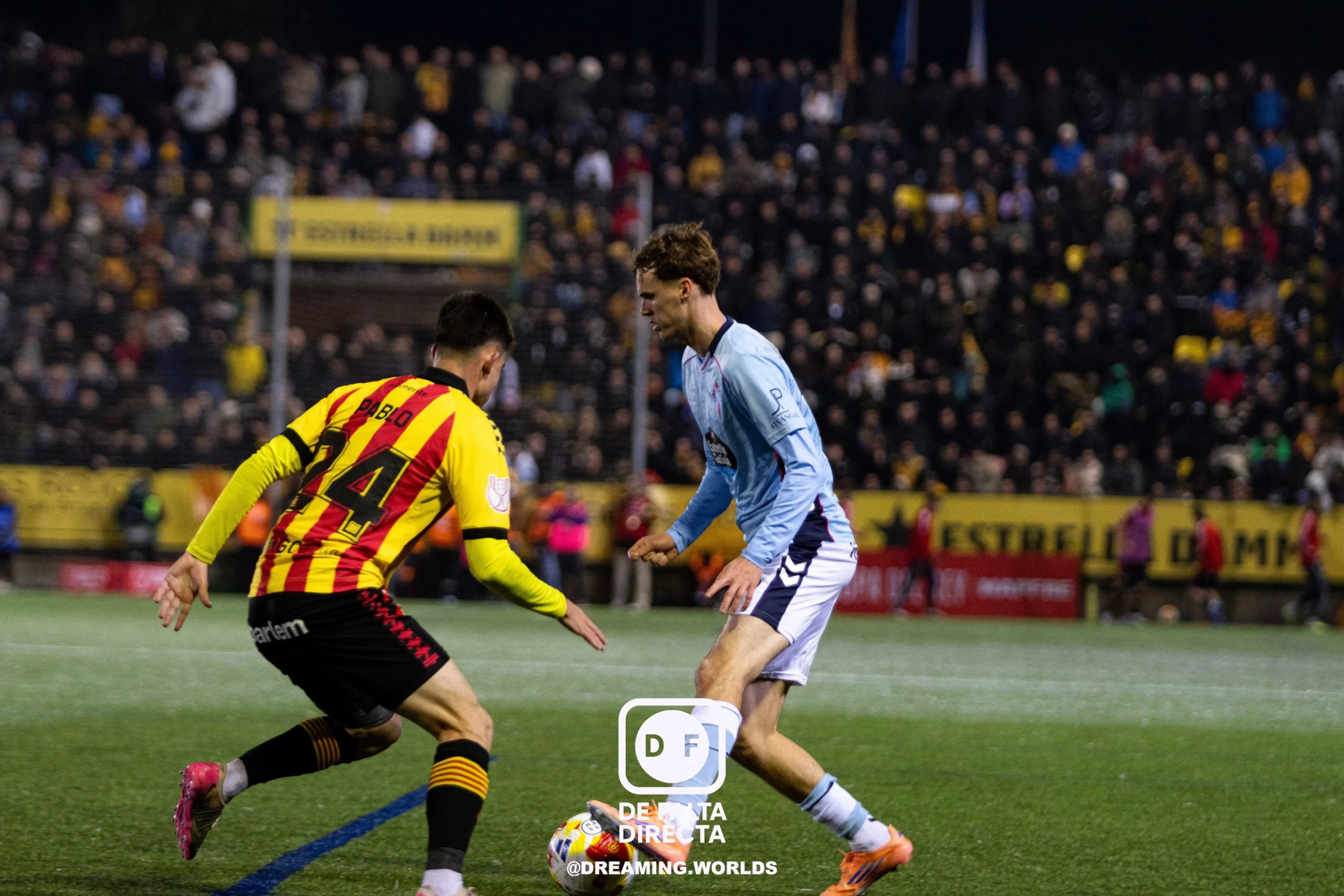 Copa del Rey. Unió Esportiva Sant Andreu 1 - 1 Real Club Celta de Vigo