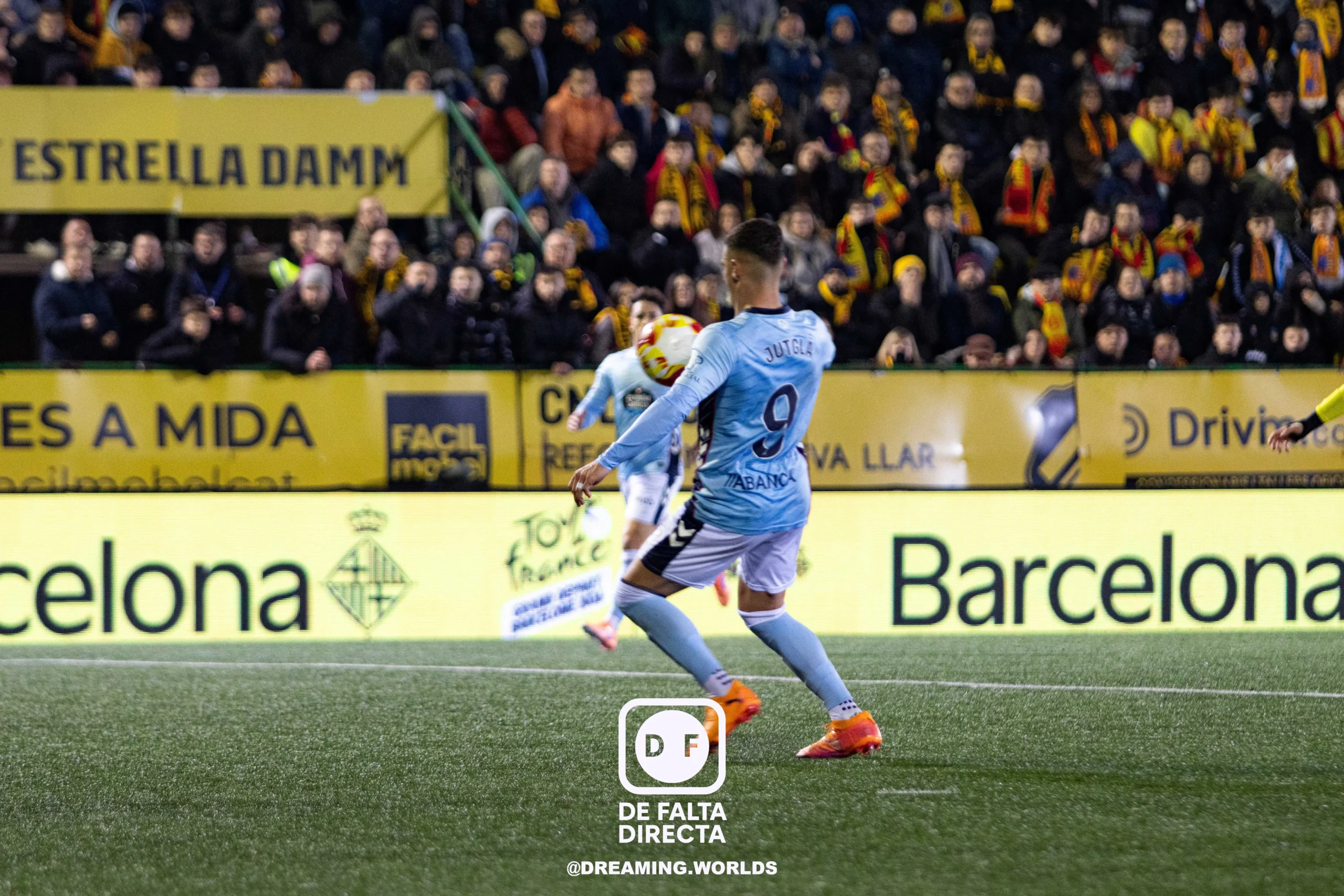 Copa del Rey. Unió Esportiva Sant Andreu 1 - 1 Real Club Celta de Vigo