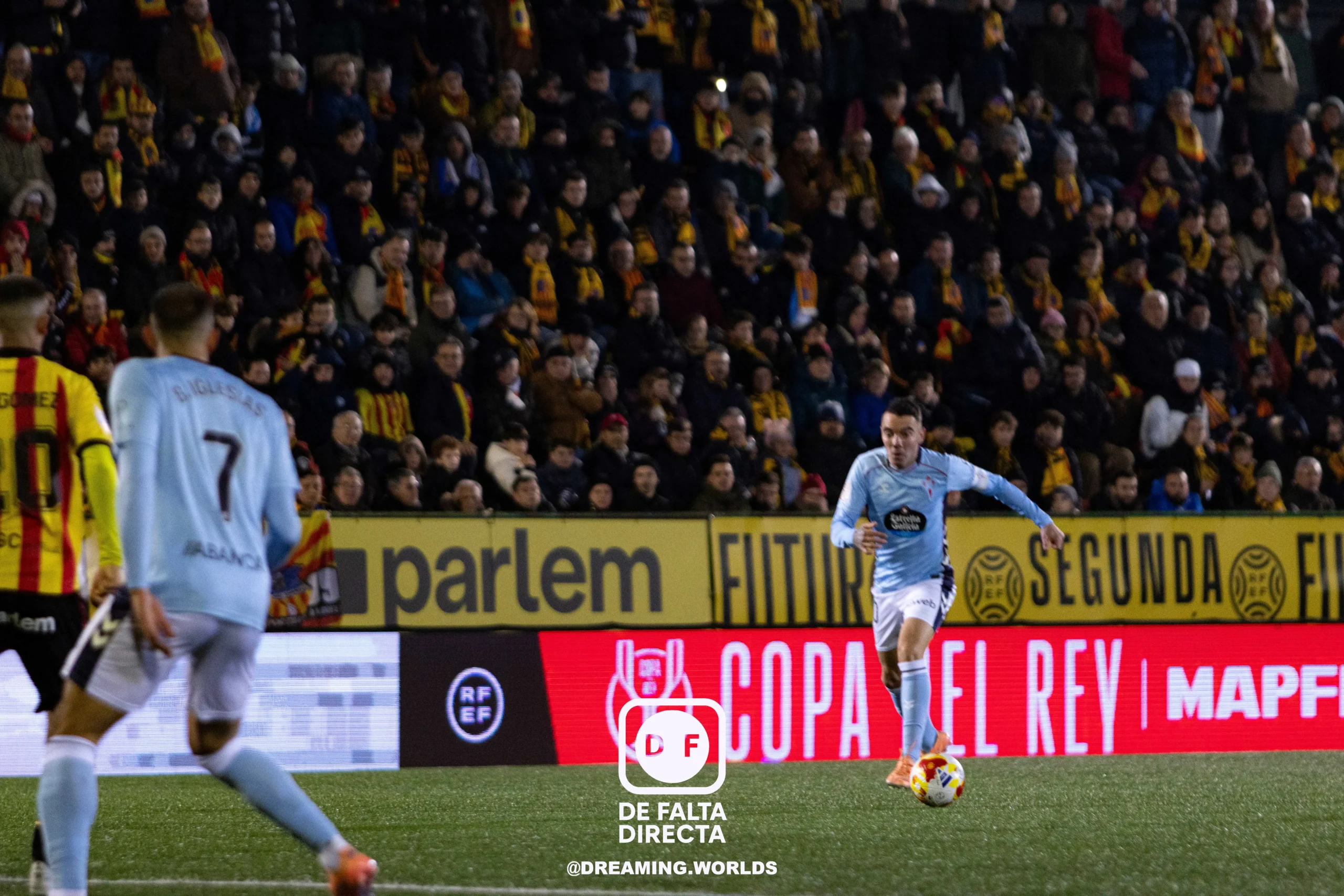 Copa del Rey. Unió Esportiva Sant Andreu 1 - 1 Real Club Celta de Vigo