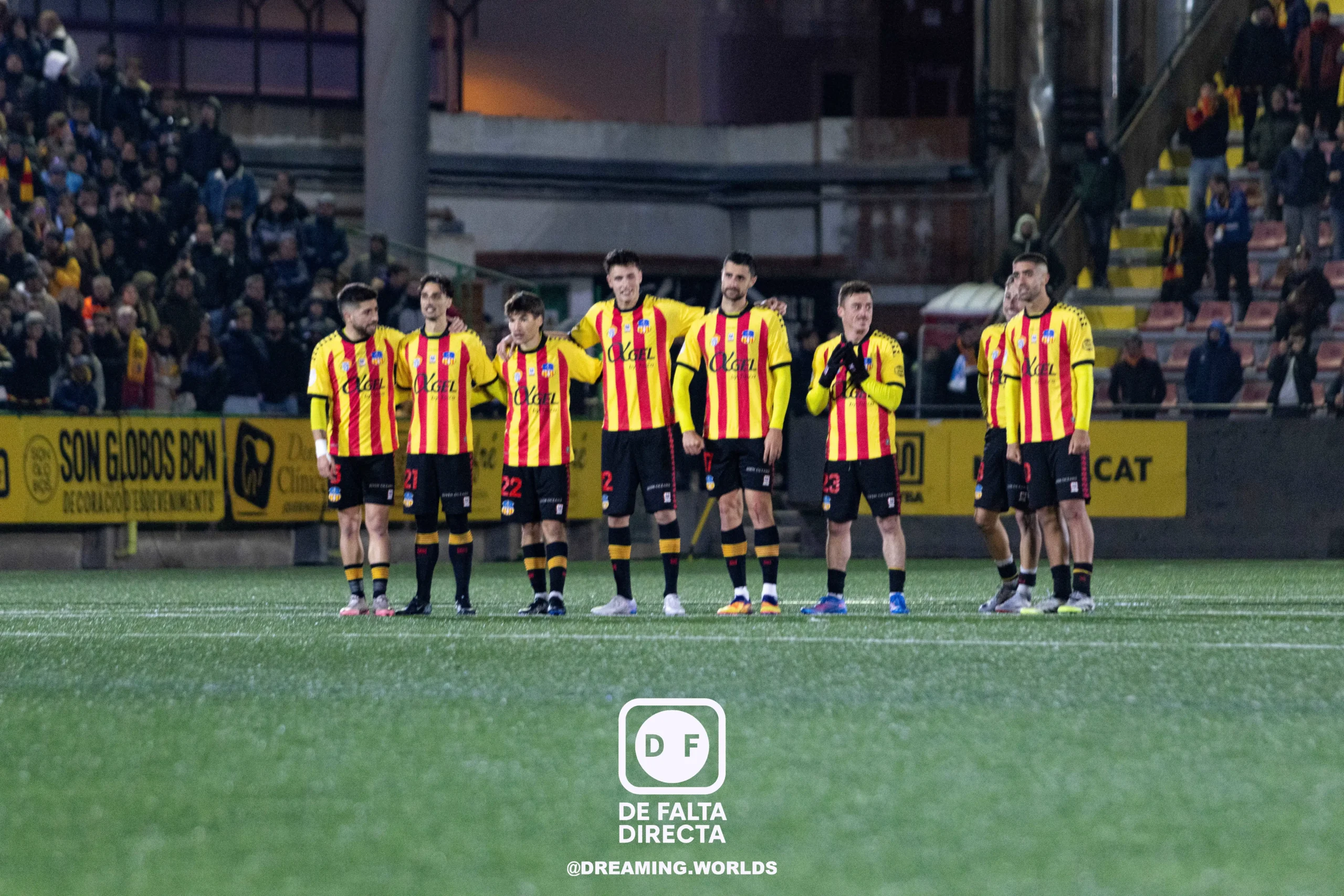 Copa del Rey. Unió Esportiva Sant Andreu 1 - 1 Real Club Celta de Vigo