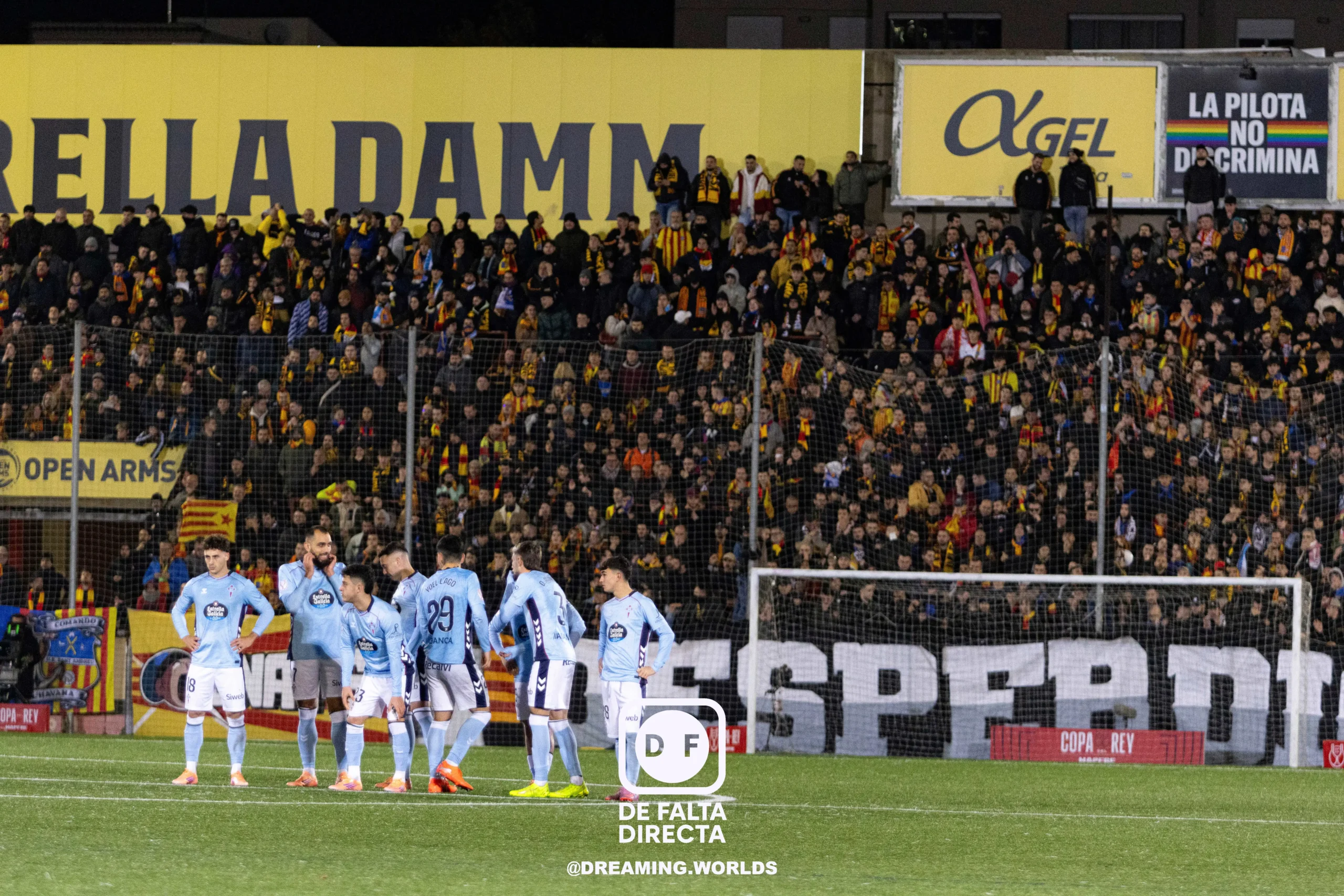 Copa del Rey. Unió Esportiva Sant Andreu 1 - 1 Real Club Celta de Vigo