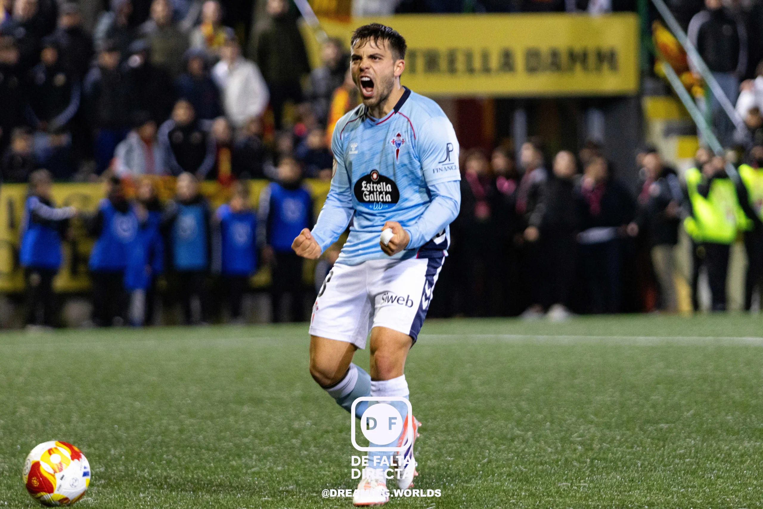 Copa del Rey. Unió Esportiva Sant Andreu 1 - 1 Real Club Celta de Vigo