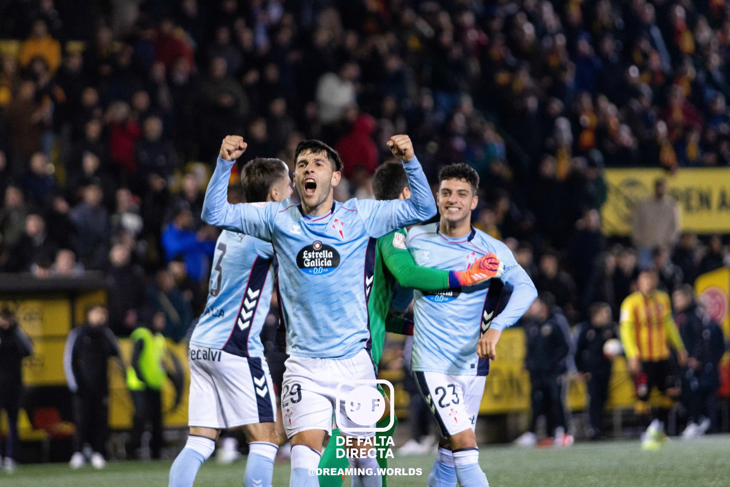 Copa del Rey. Unió Esportiva Sant Andreu 1 - 1 Real Club Celta de Vigo