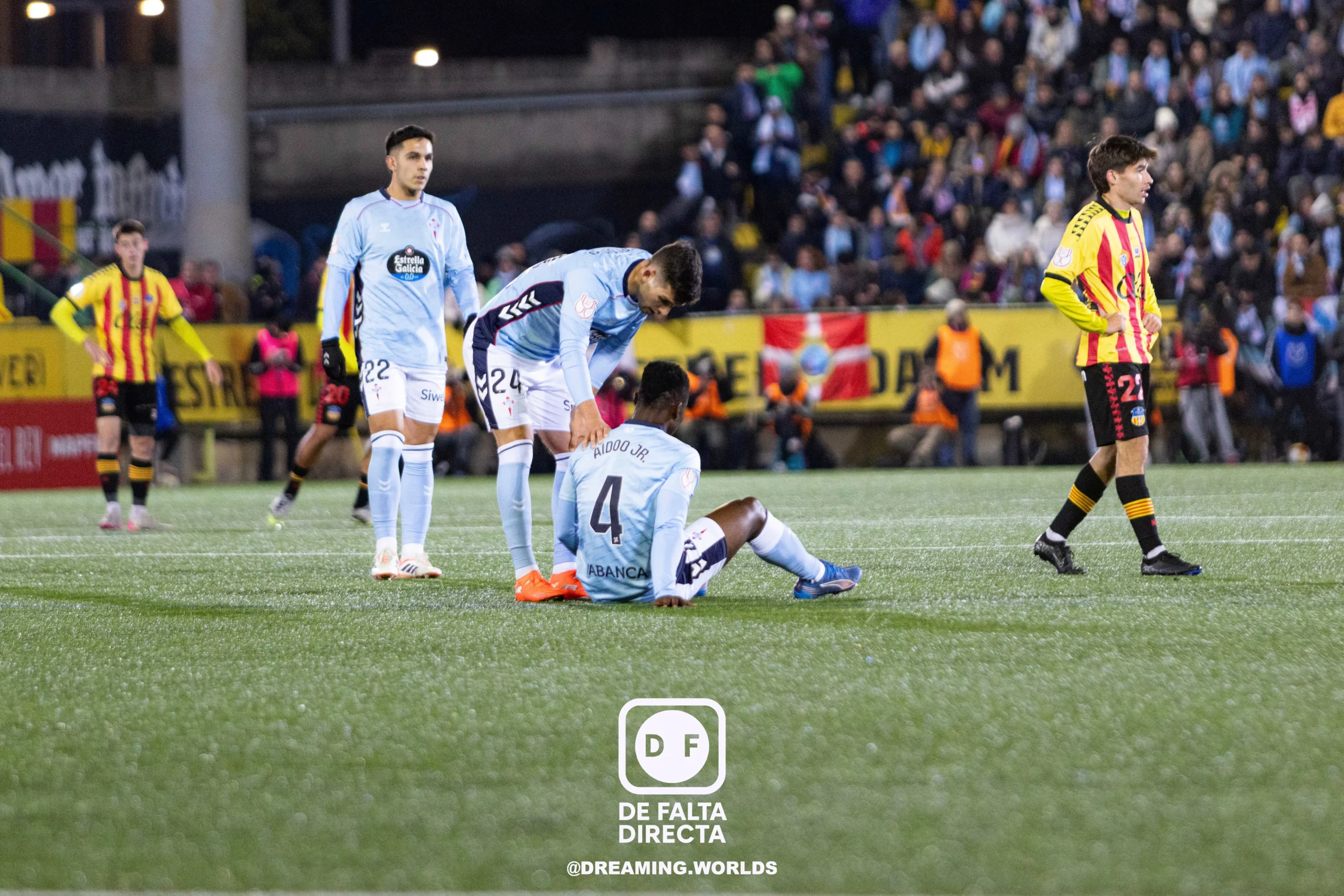 Copa del Rey. Unió Esportiva Sant Andreu 1 - 1 Real Club Celta de Vigo