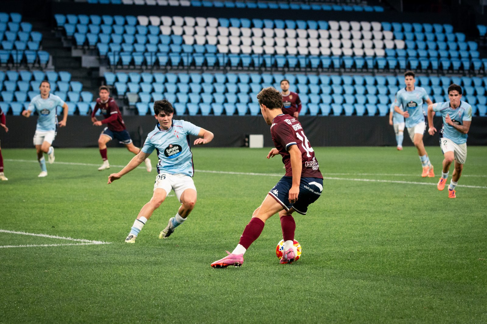 Celta Fortuna 1 - 2 Pontevedra CF