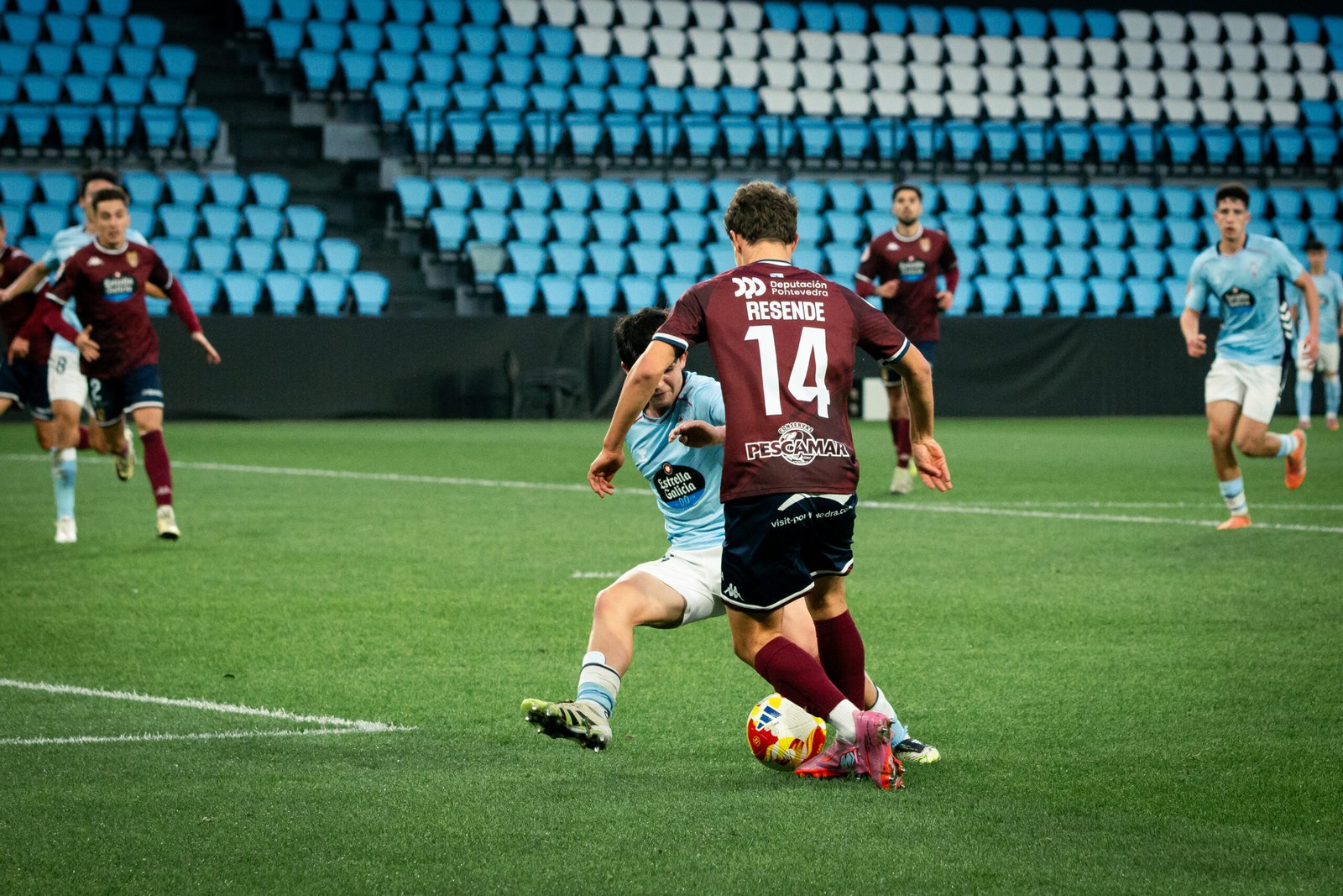 Celta Fortuna 1 - 2 Pontevedra CF