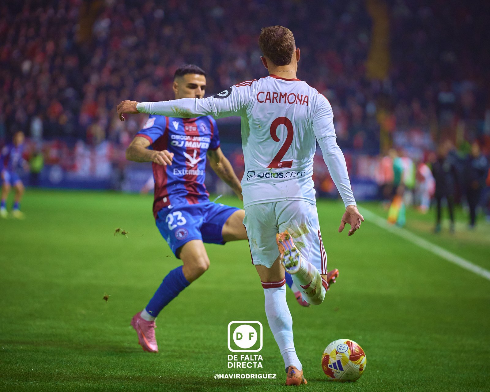 Copa Rey, CD Extremadura 1 - Sevilla FC 2