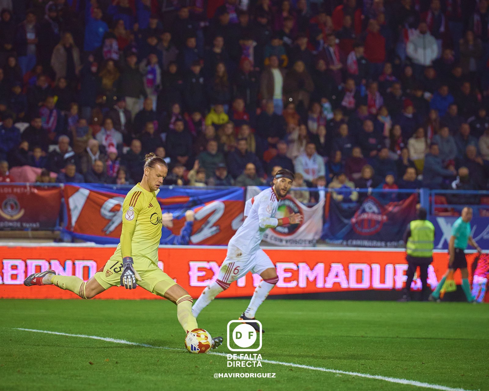 Copa Rey, CD Extremadura 1 - Sevilla FC 2