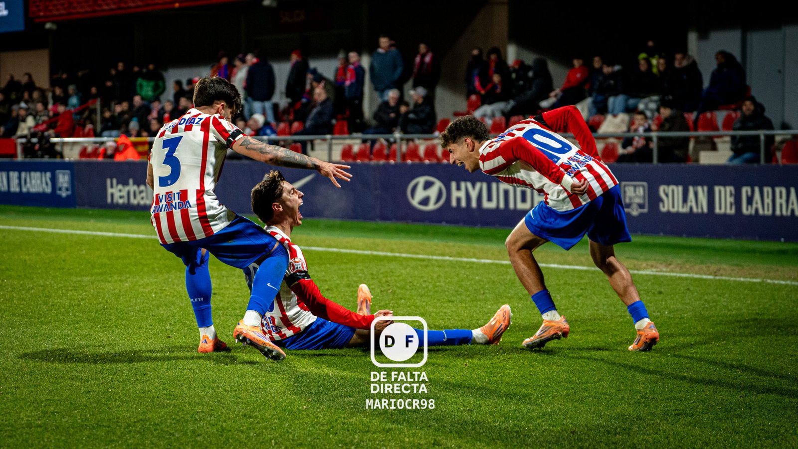 ATLÉTICO MADRILEÑO 3 - CD TERUEL 0 | 1RFEF | Jornada 14