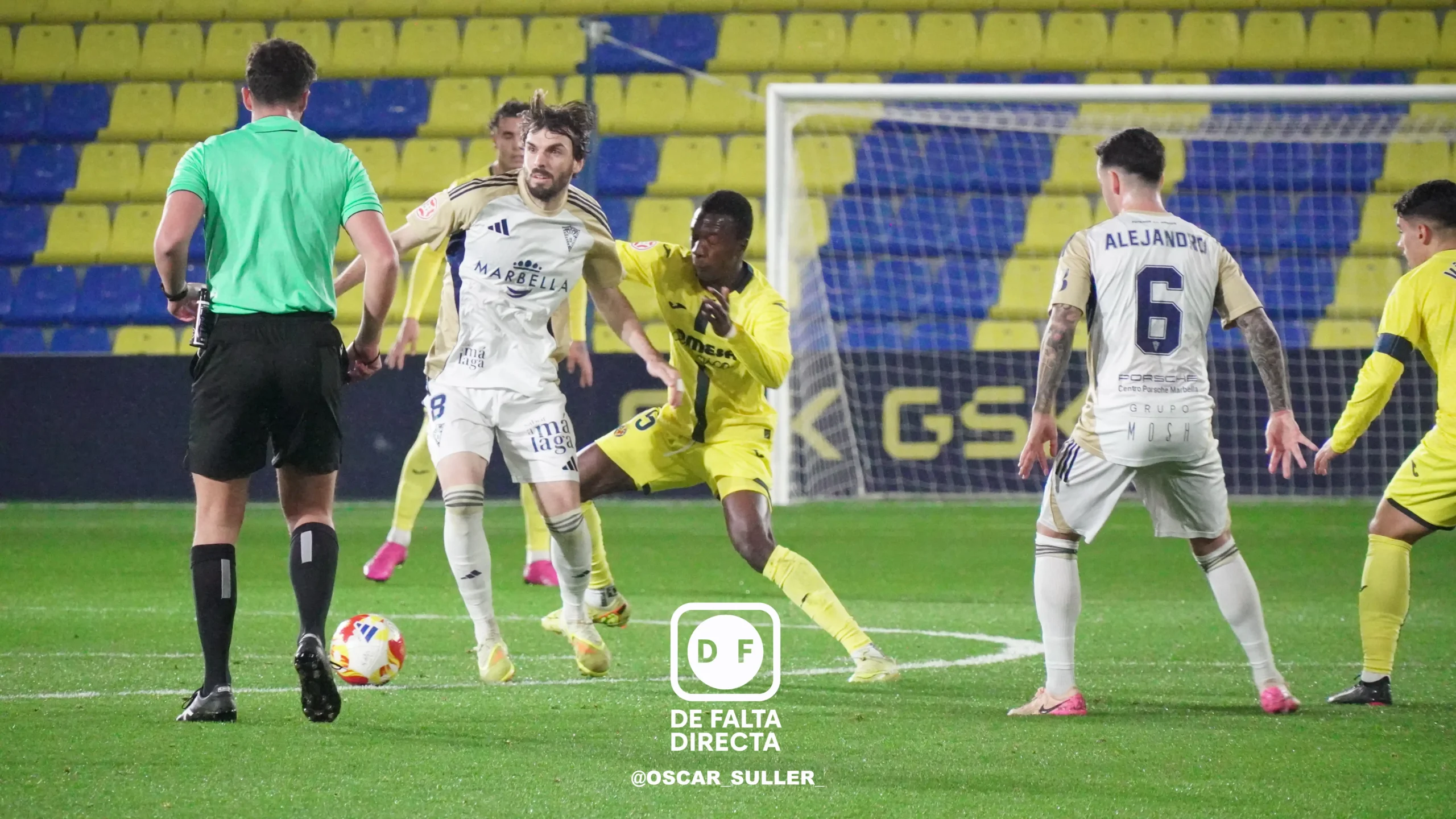 Villarreal B 3 - 1 Marbella FC