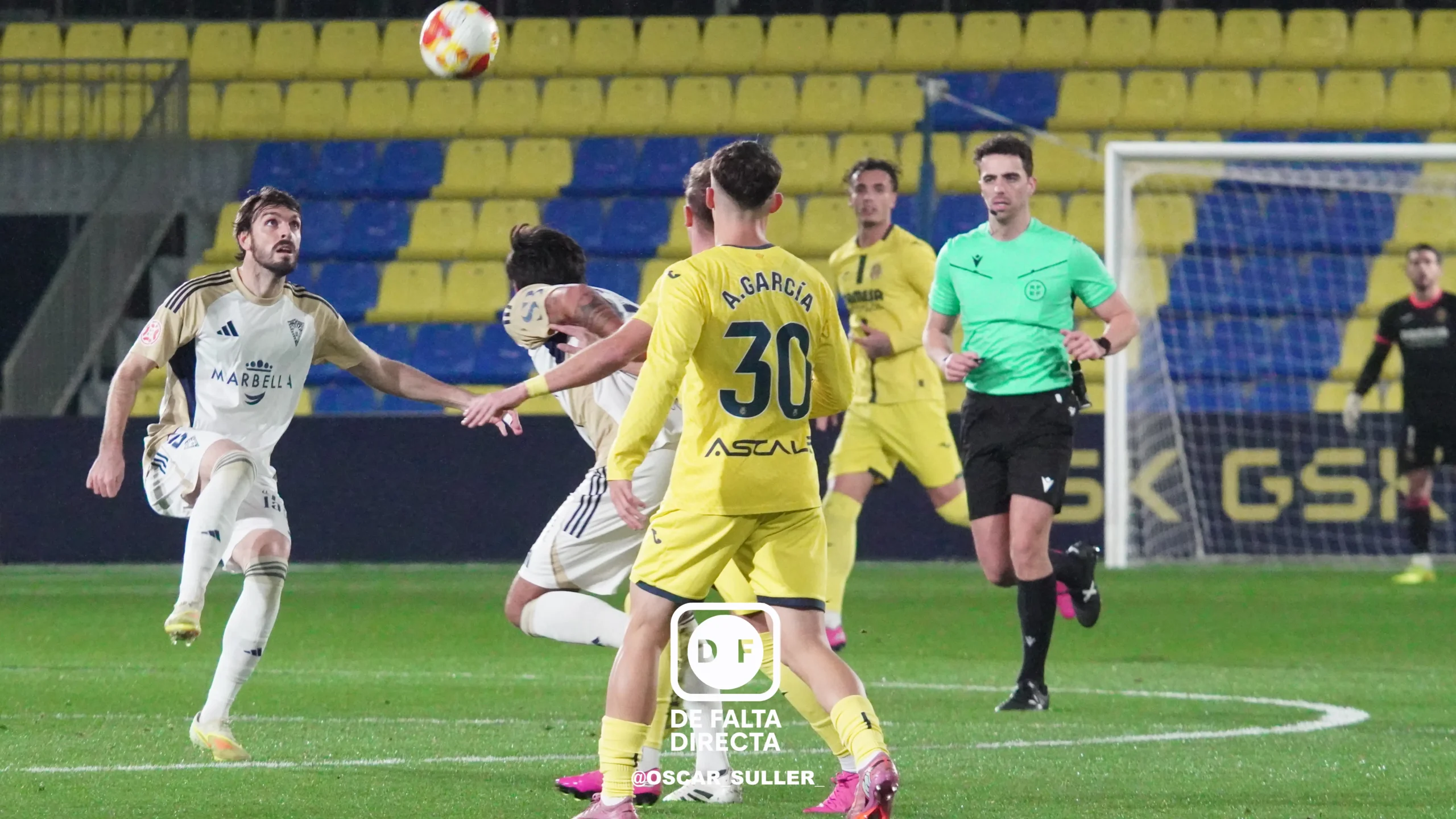 Villarreal B 3 - 1 Marbella FC