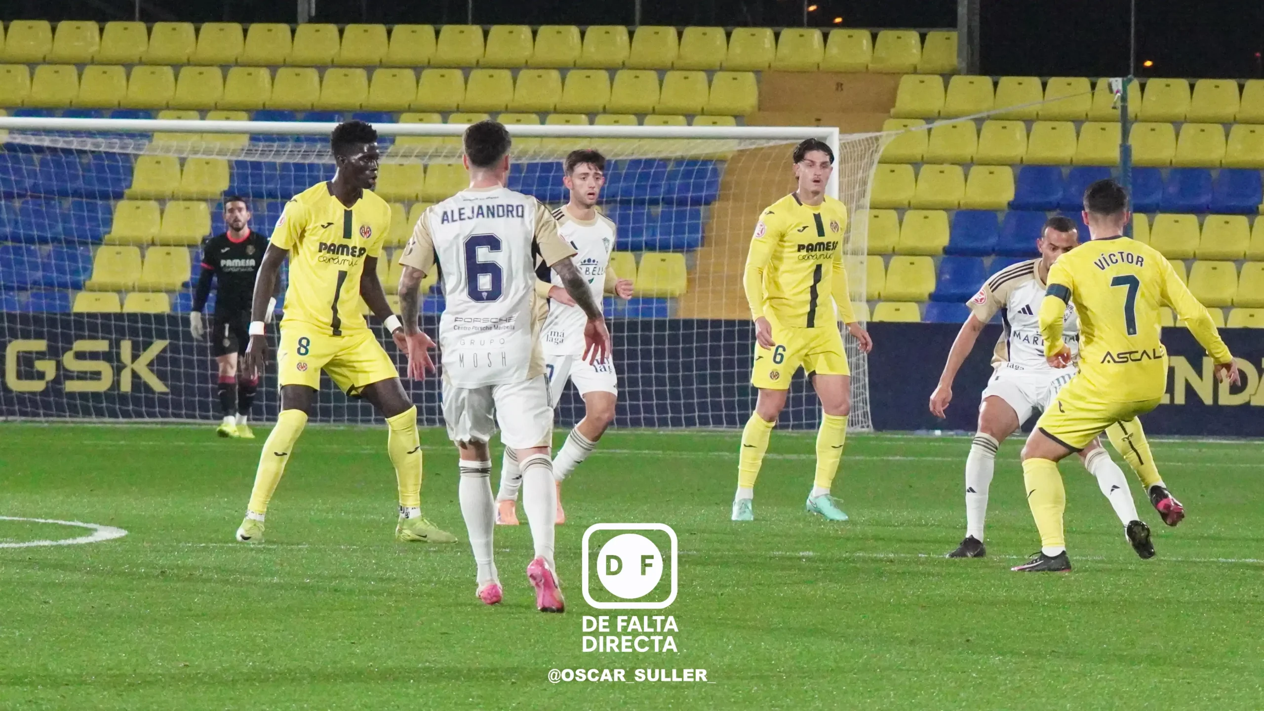 Villarreal B 3 - 1 Marbella FC