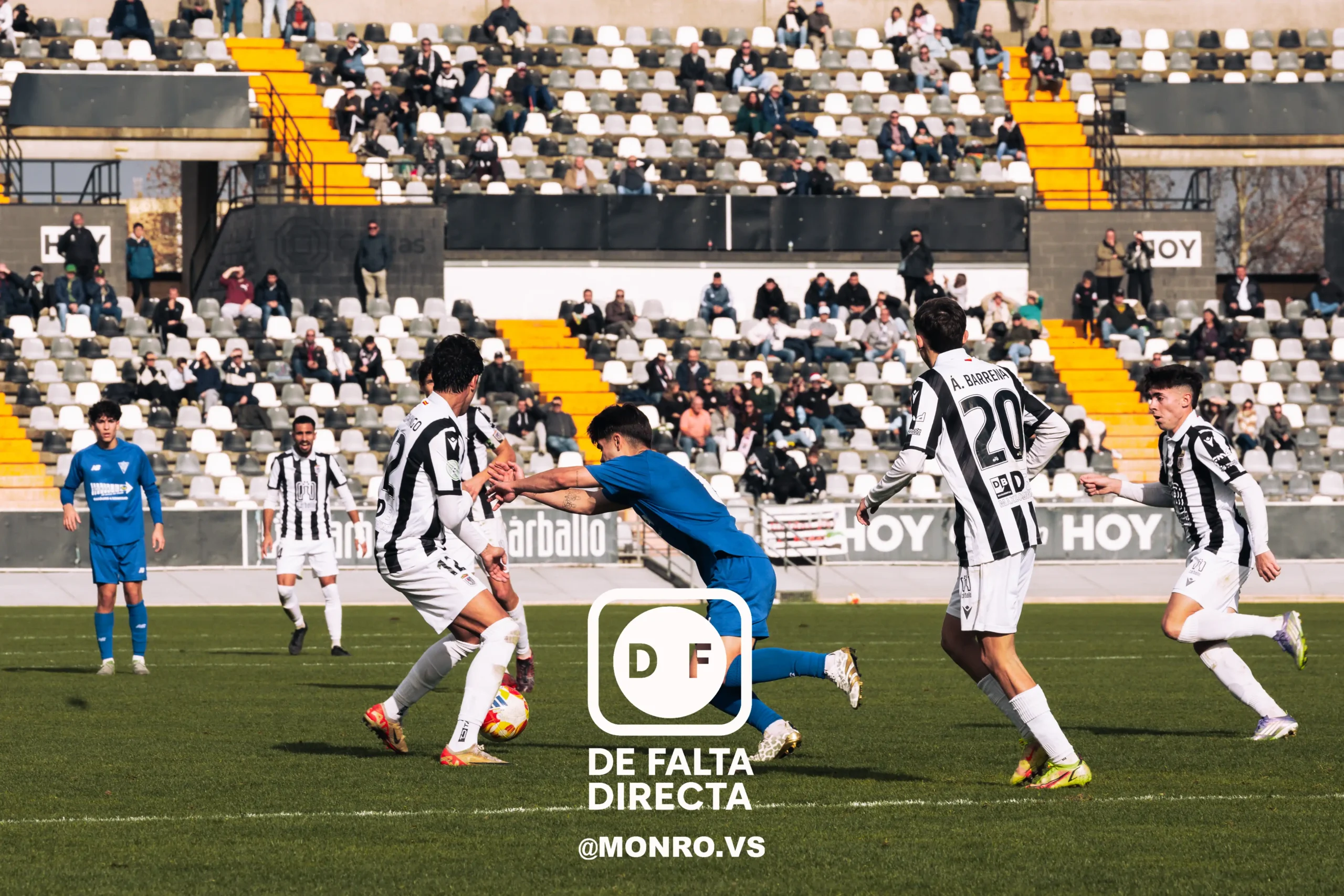 CD Badajoz 2 - 0 CD Calamonte Tercera Federación