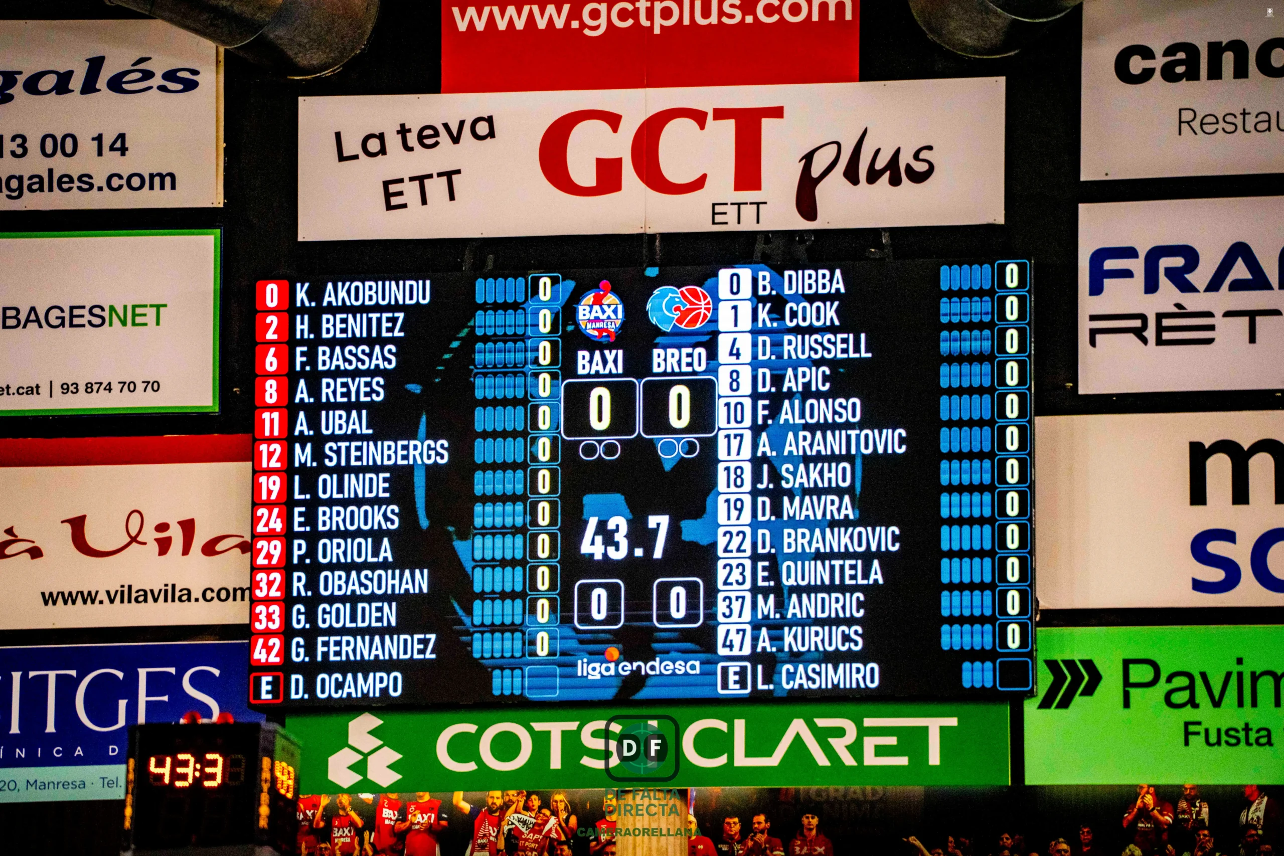 Baxi Manresa 104 - 99 Breogán