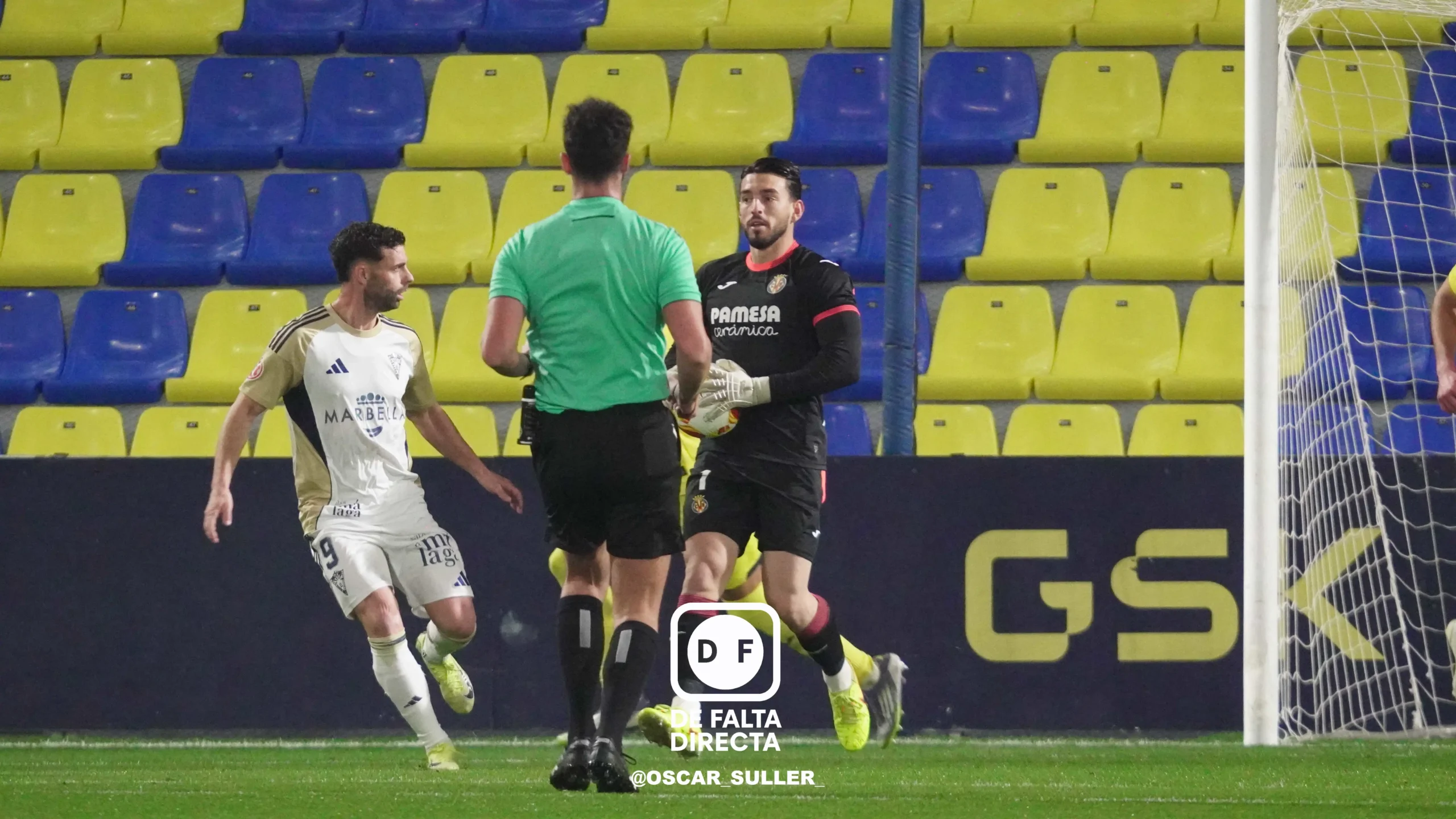 Villarreal B 3 - 1 Marbella FC