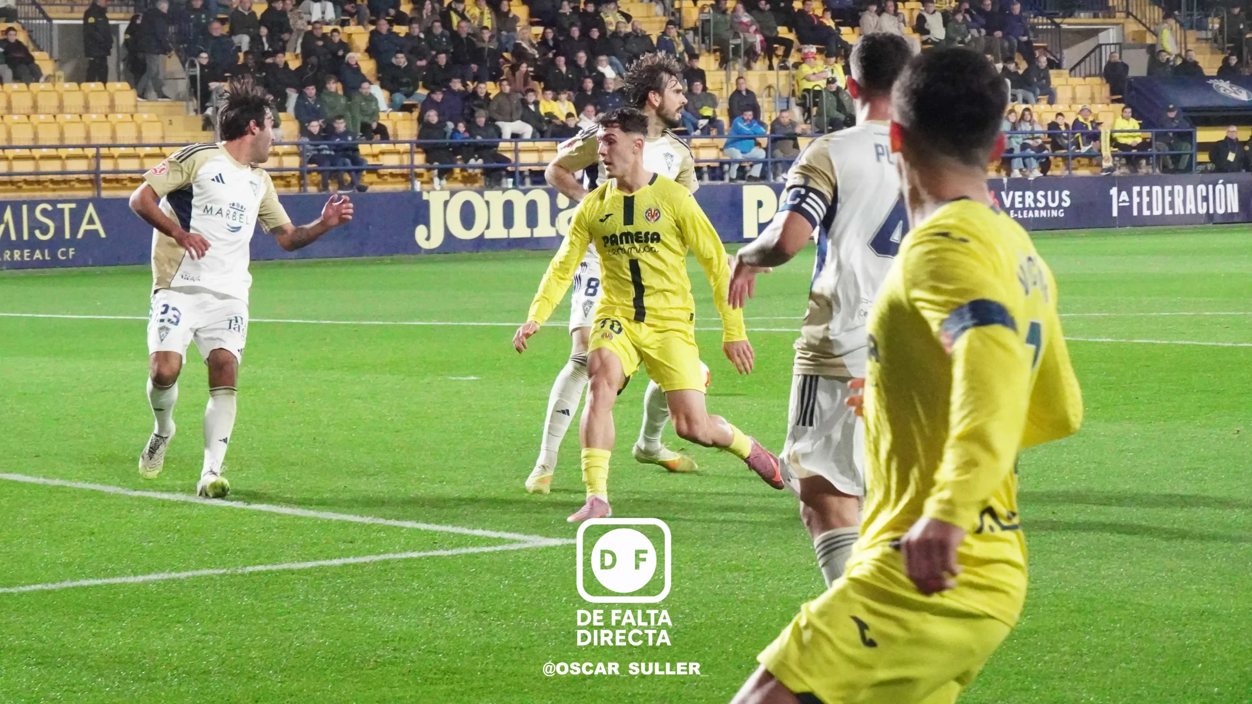 Villarreal B 3 - 1 Marbella FC