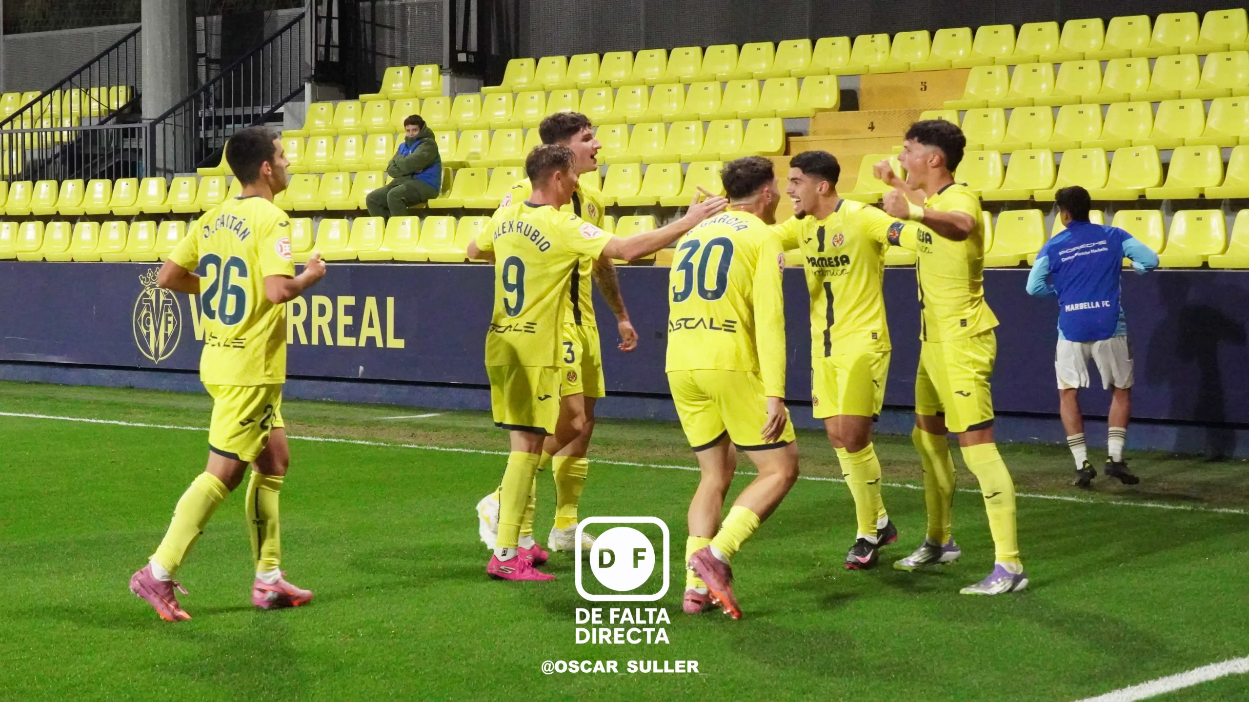 Villarreal B 3 - 1 Marbella FC