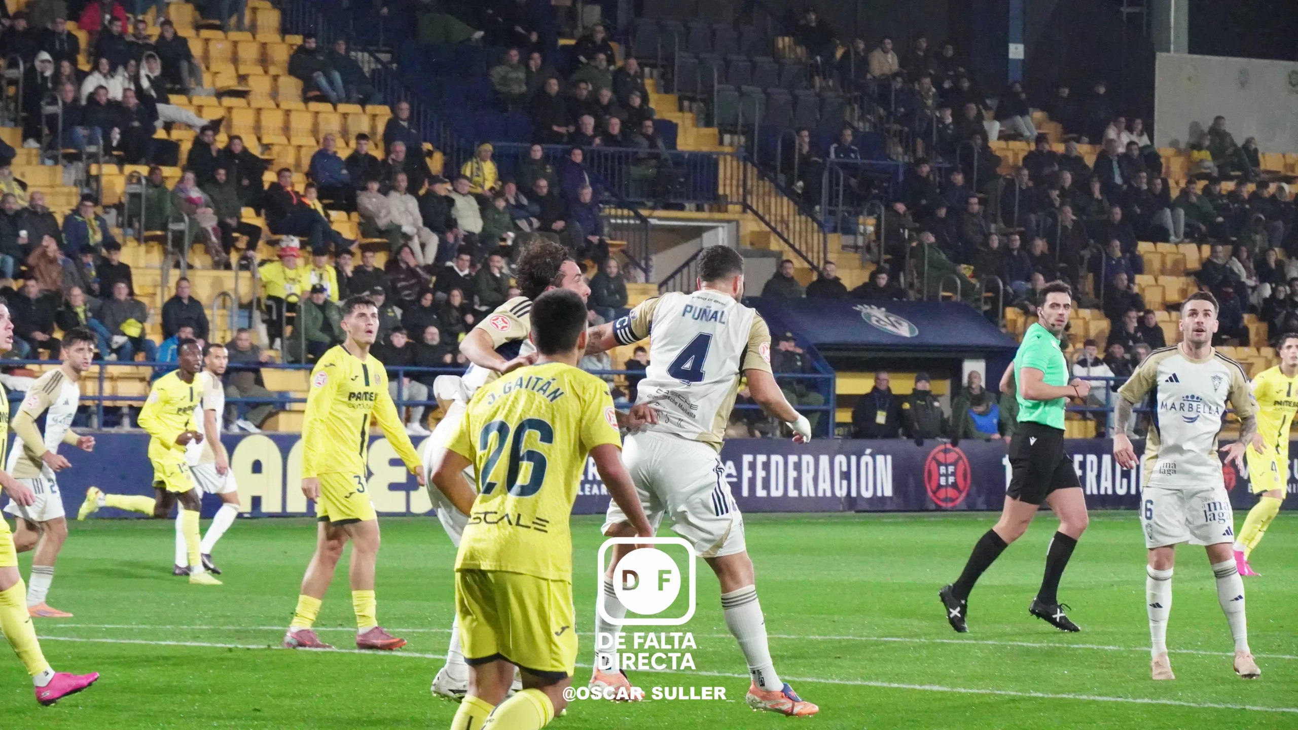 Villarreal B 3 - 1 Marbella FC